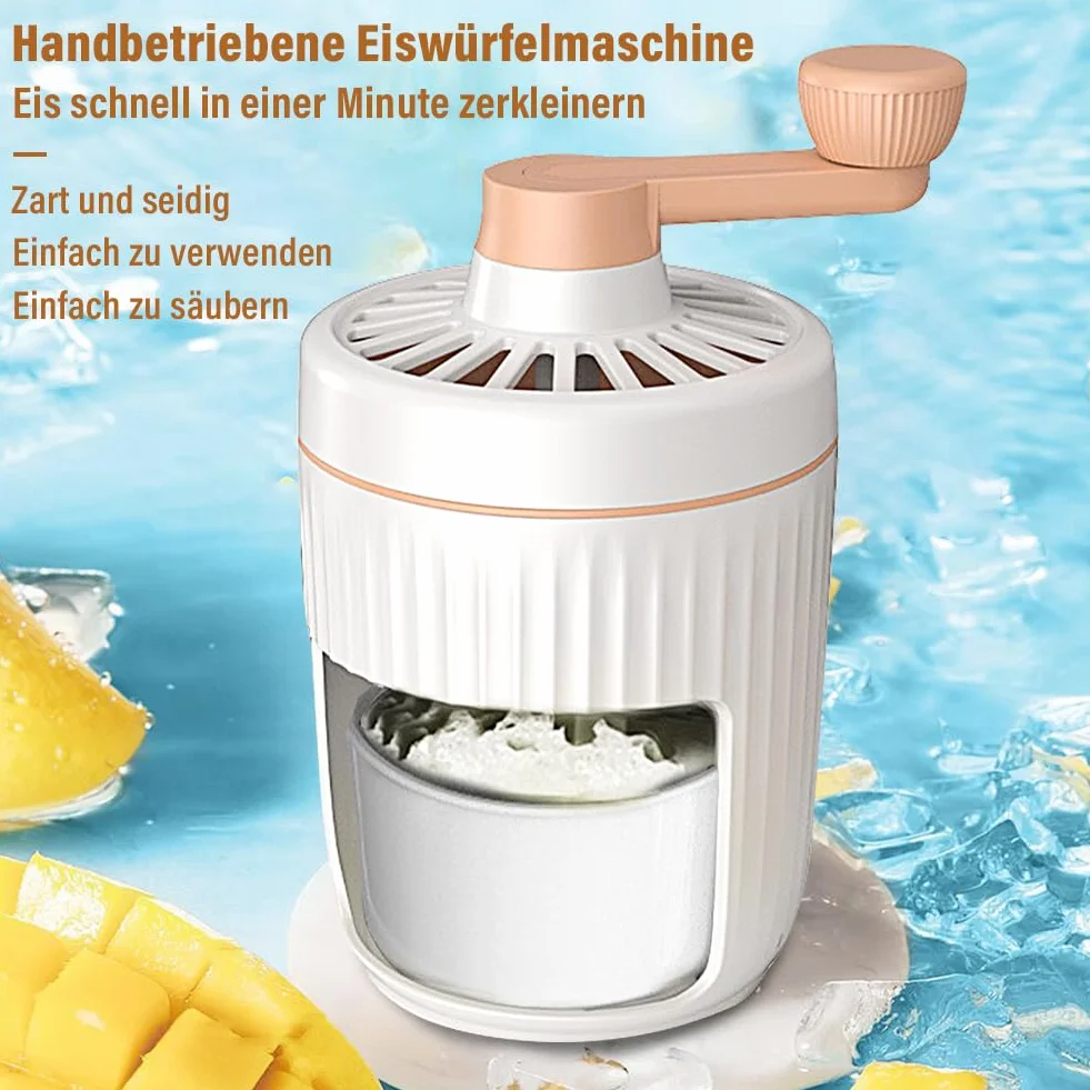 Ręczna rozdrabniarka do lodu do koktajli smoothie