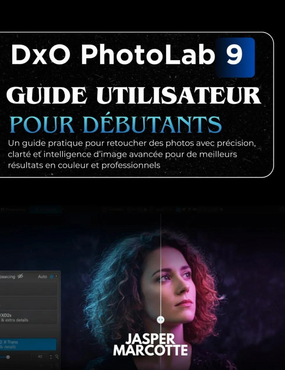 DxO PhotoLab 9 Guide Utilisateur Pour Débutants: Un guide pratique pour retoucher des photos avec précision, clarté et intelligence d’image avancée ... résultats en couleur et professionnels