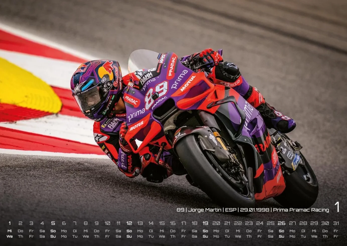 Motorrad Grand Prix 2025 - Kalender | MotoGP DIN A2: Der Wandkalender für alle Zweirad-Verrückten und Fans der MotoGP für das Jahr 2025 im extragroßen Format DIN A2 (ca. 60 x 42 cm)!