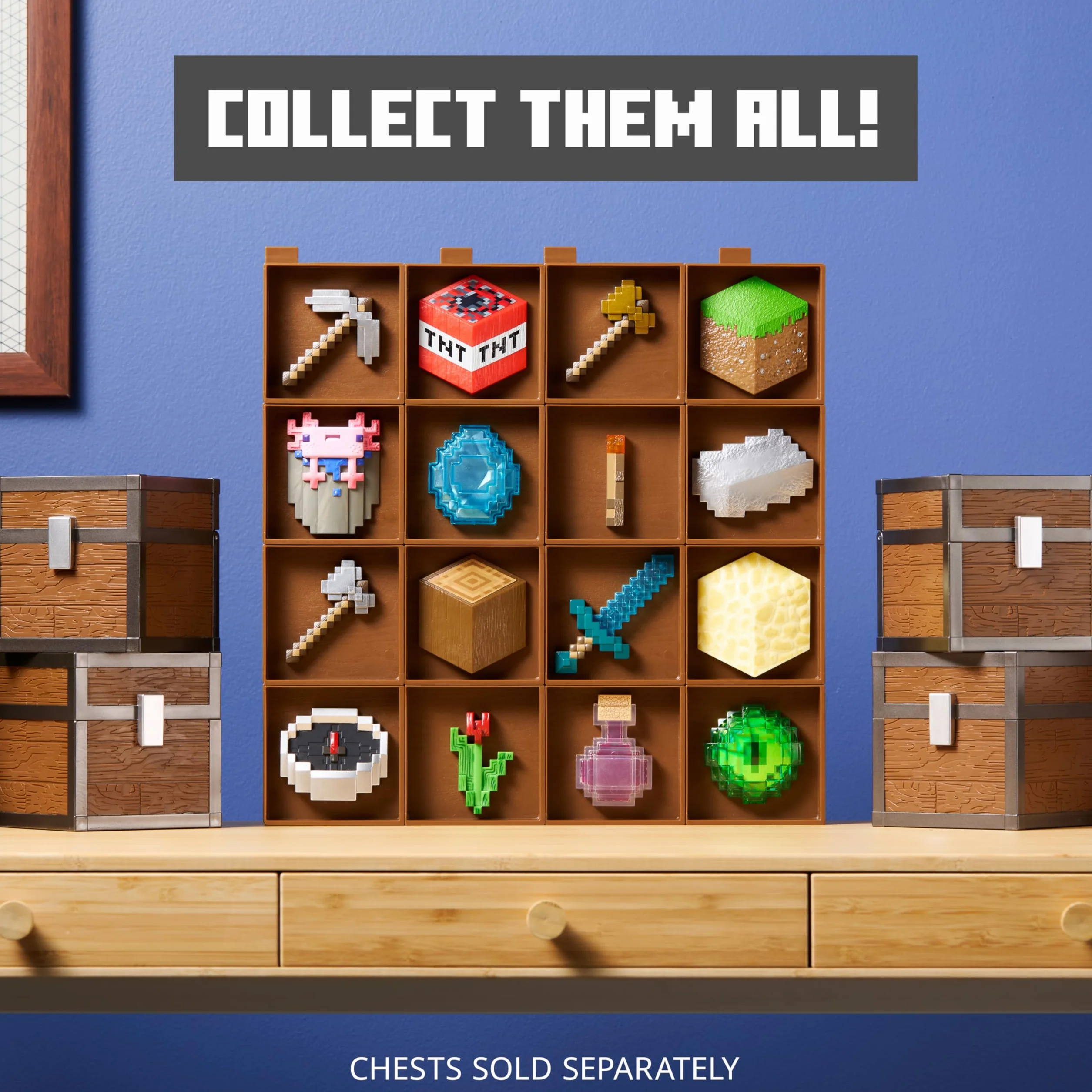 Minecraft Set Forest Loot Chest 10Cm