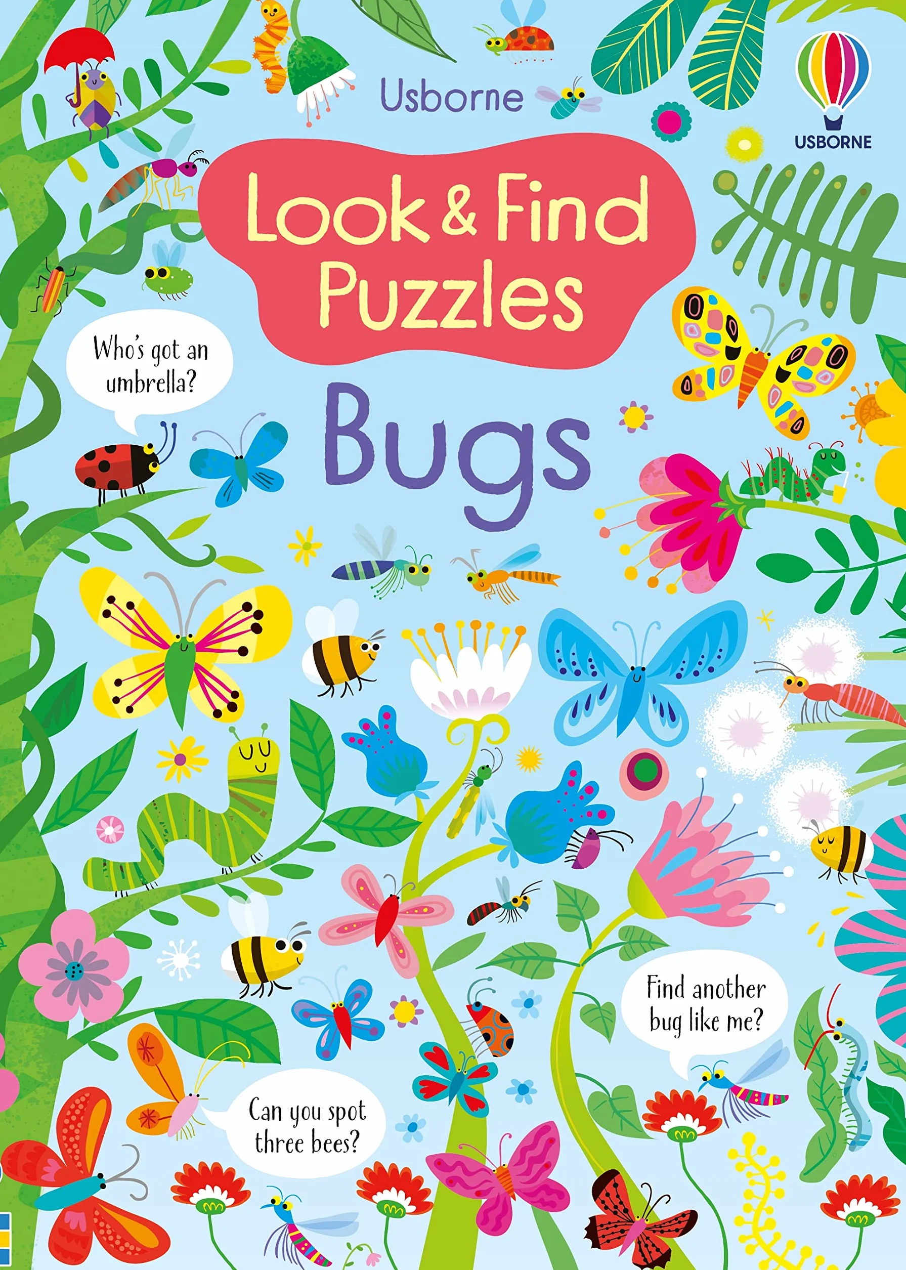 Look and Find Puzzles Bugs