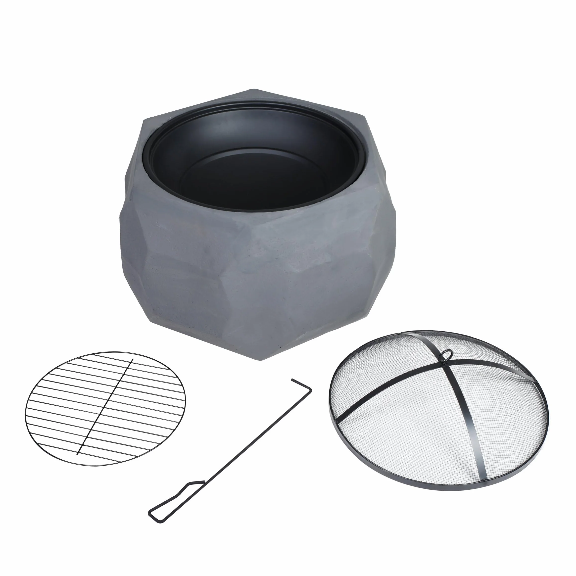 Kamino 133547 koksownik ogrodowy, antracyt