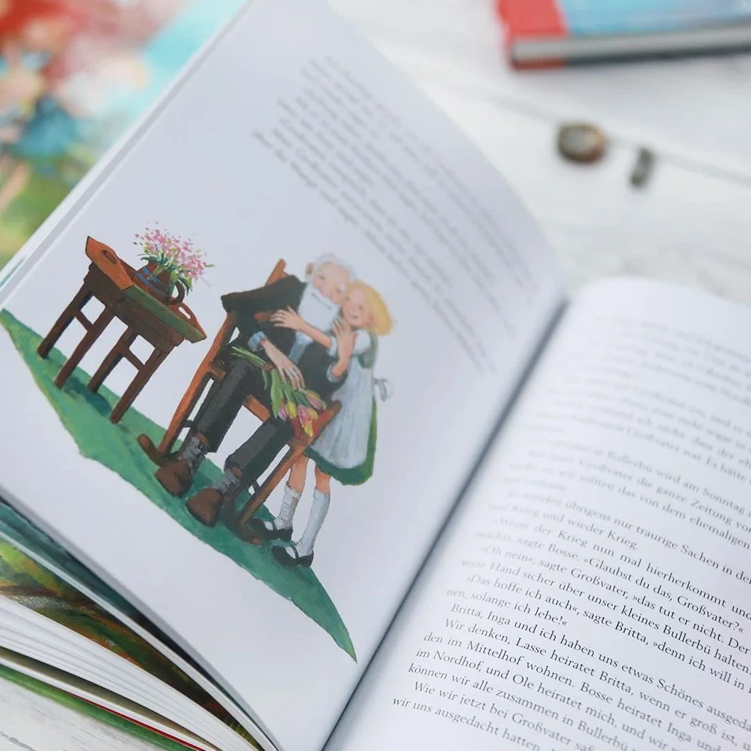 Wir Kinder aus Bullerbü. Alle Abenteuer in einem Band: Modern und farbig illustriert von Katrin Engelking: 1-3