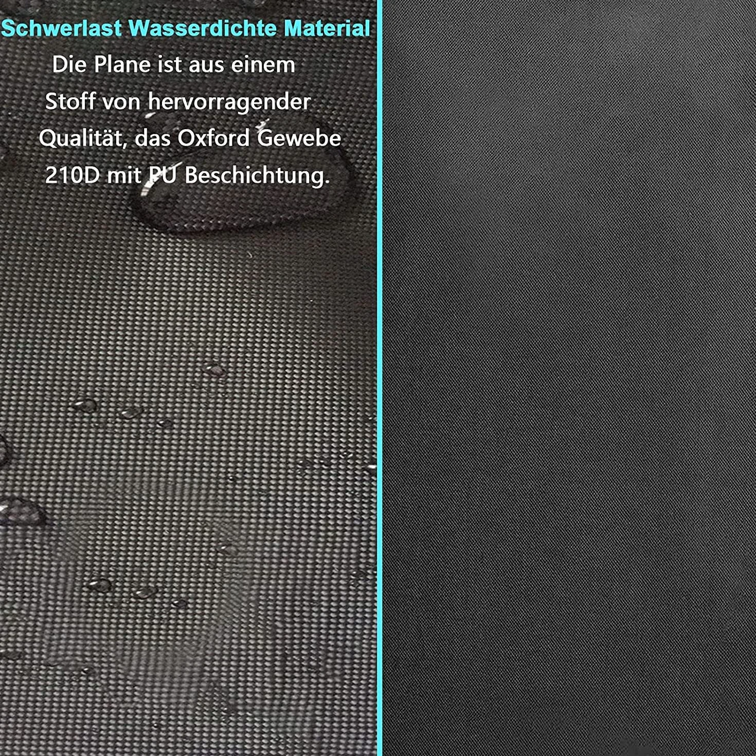 Pokrowiec ochronny na leżak ogrodowy, 2 sztuki, pokrowiec ochronny z 4 wiatroszczelnymi guzikami 210D Oxford, 200 x 75 x 40/70 cm, na leżak, leżak i leżak
