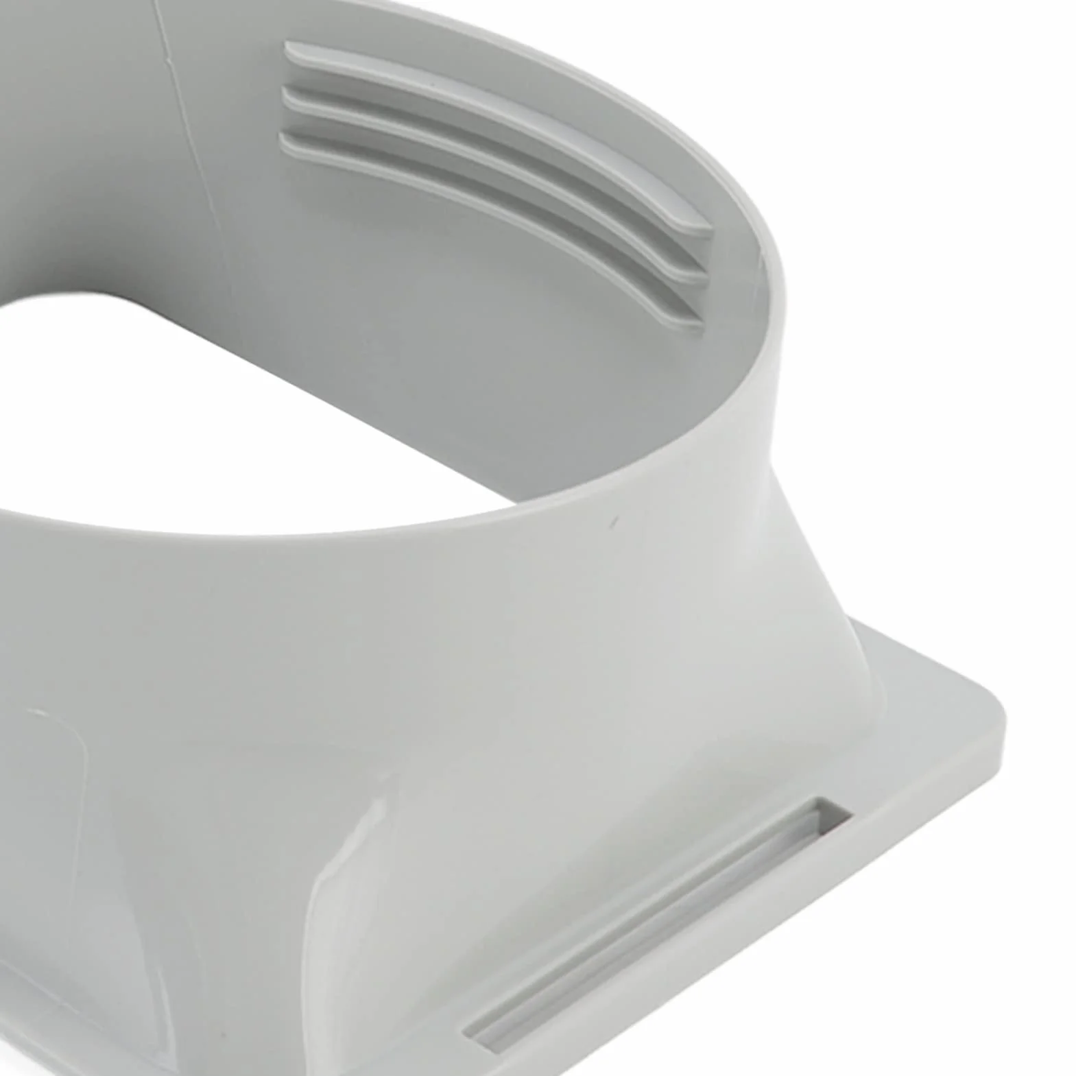 Klimatyzator łącznik Węża Wydechowego Złącze Przewodu Wydechowego Gauge Uniwersalny Adapter Płaskich Ust Zgodnie z Ruchem Wskazówek Zegara Płyta Uszczelniająca Opryskiwacz Nawadnianie