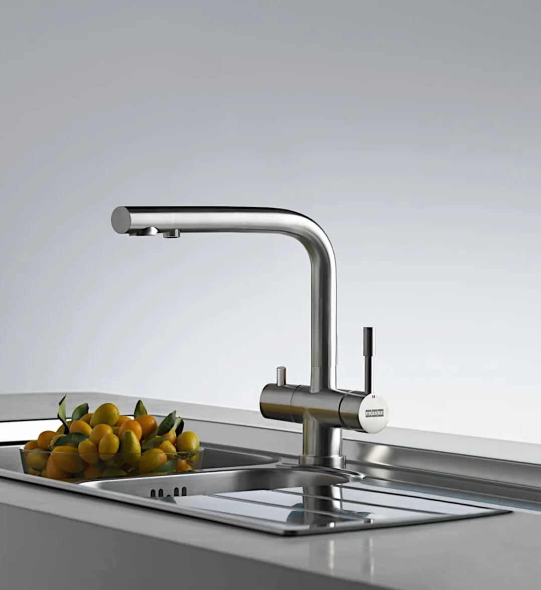 Franke ATLAS CLEAR INOX Kran kuchenny z filtracją wody stal nierdzewna
