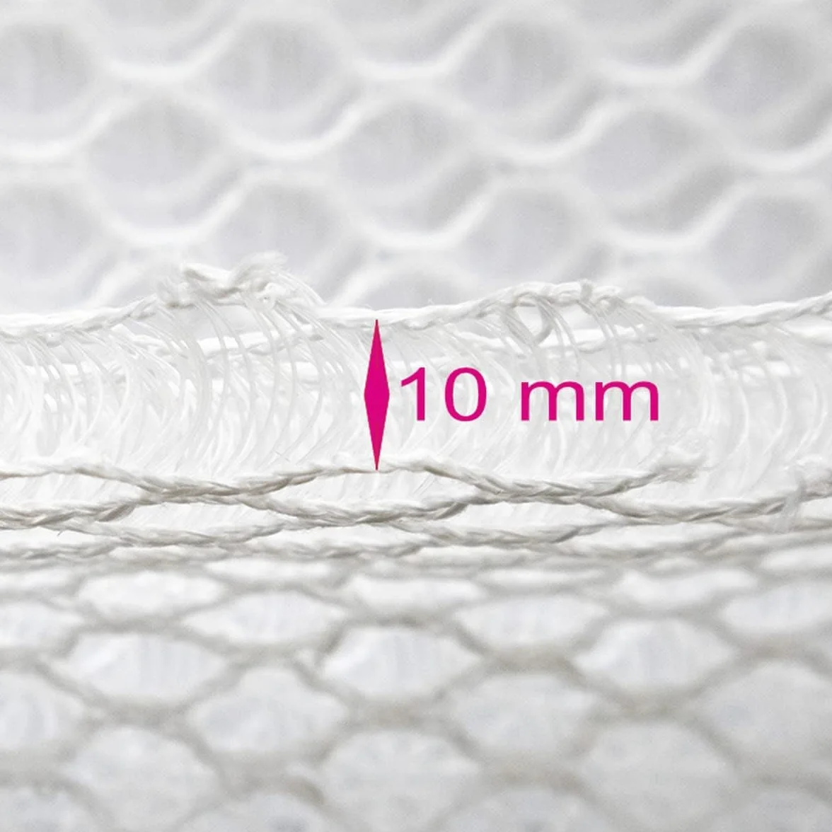 Podkładka pod materac, tkanina dystansowa 3D, siatka 3D, 10 mm, siatka Air Mesh, 410 g/m², różne długości, na podkładkę pod materac, podkładkę tapicerowaną, kemping, wentylację itp. (190 cm x 200 cm