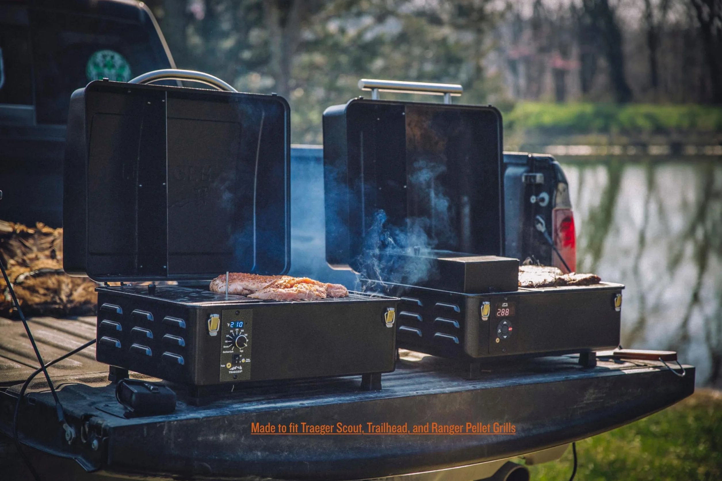 Traeger BAC458 wkładka do tacy ociekowej 5-pak dla Ranger and Scout przenośny grill na pellet drzewny i wędzarnia