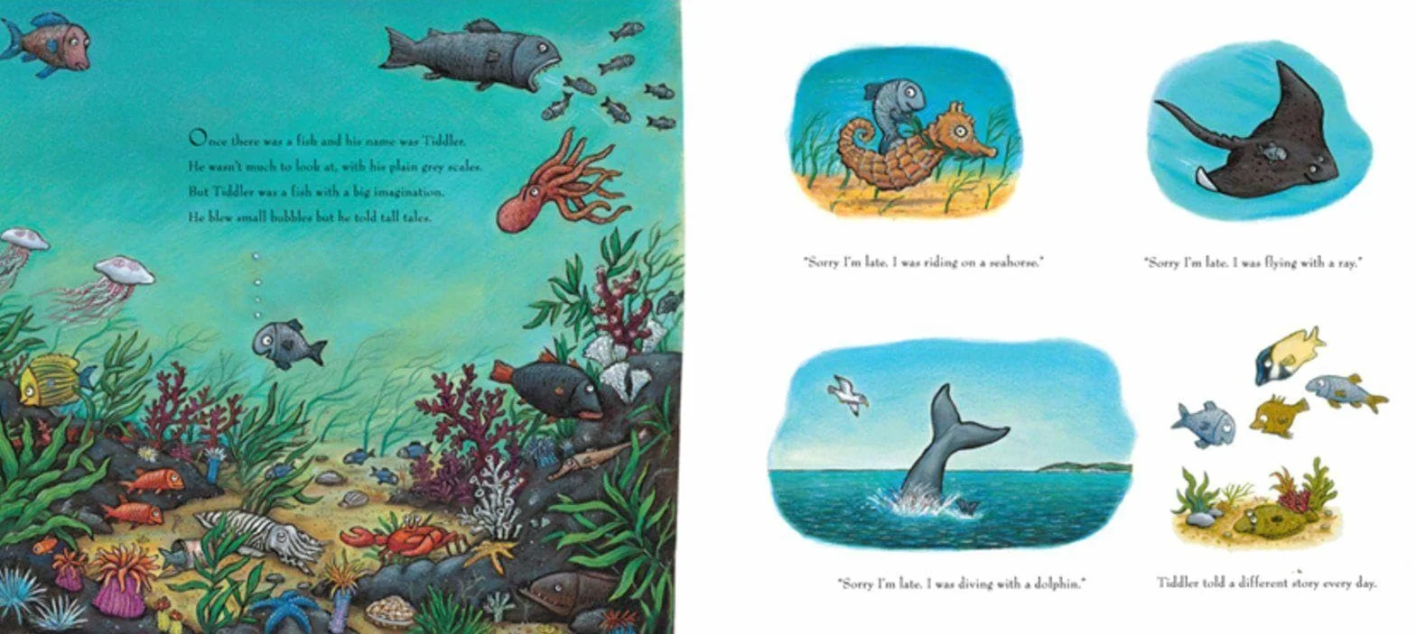 Tiddler: The story- telling fish