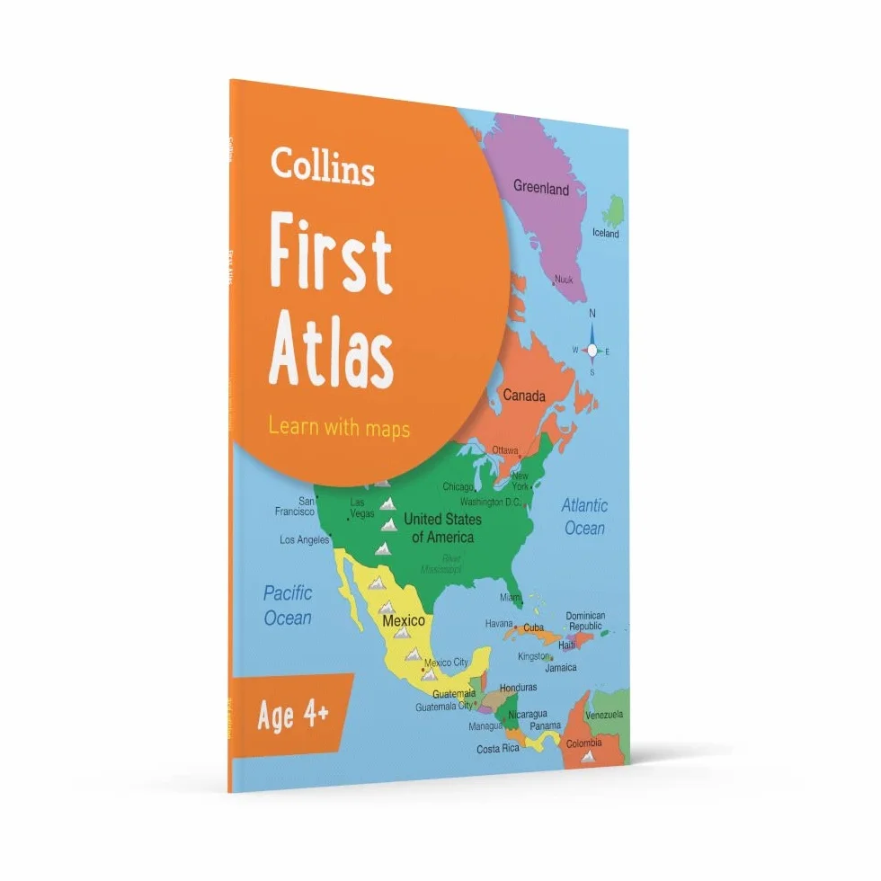 Collins First Atlas: Ideal for learning at school and at home