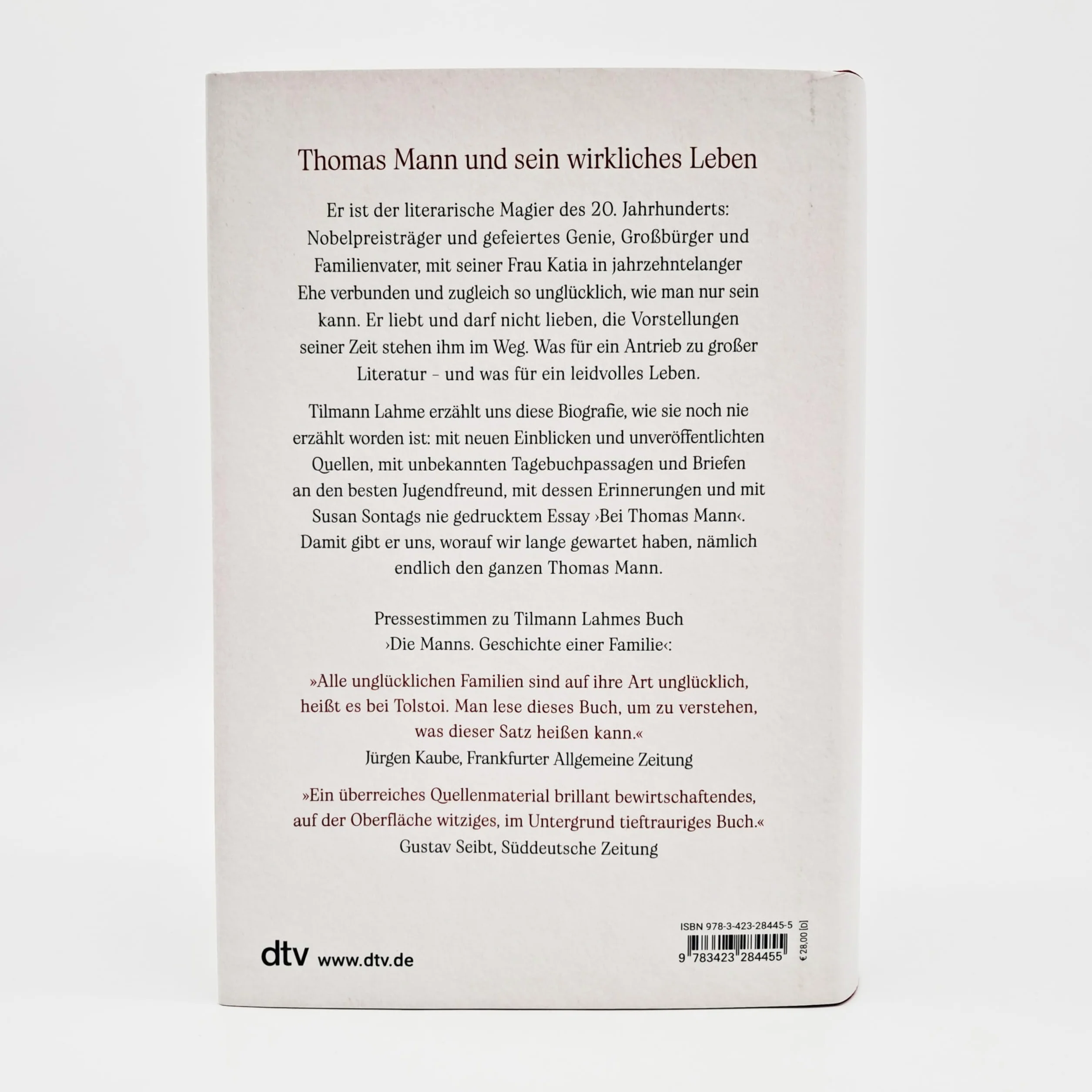 Thomas Mann: Ein Leben | Nominiert für den Deutschen Sachbuchpreis 2026 | 'Lest dieses Buch!' Daniel Kehlmann