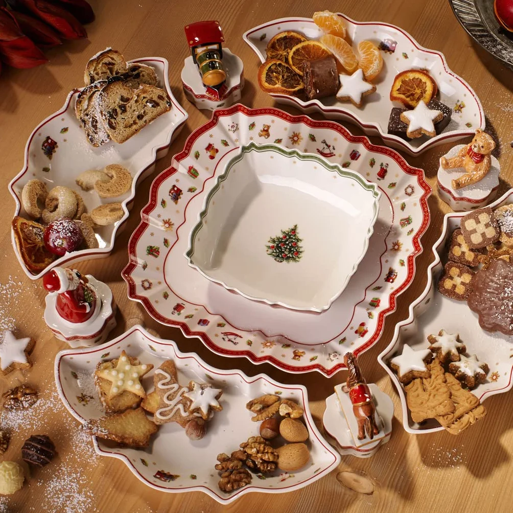 Villeroy & Boch Toy'S Delight Talerz do Serwowania, Biały, 26 x 26 cm