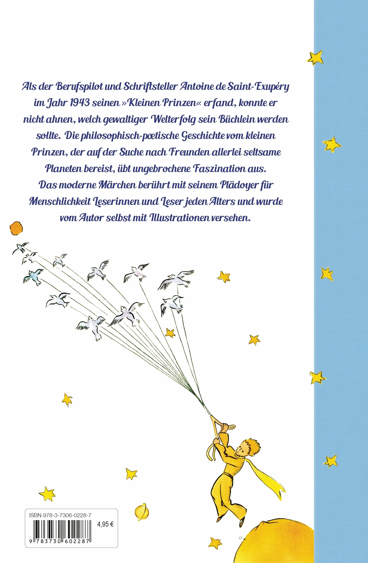 Der Kleine Prinz (mit den farbigen Zeichnungen des Verfassers)