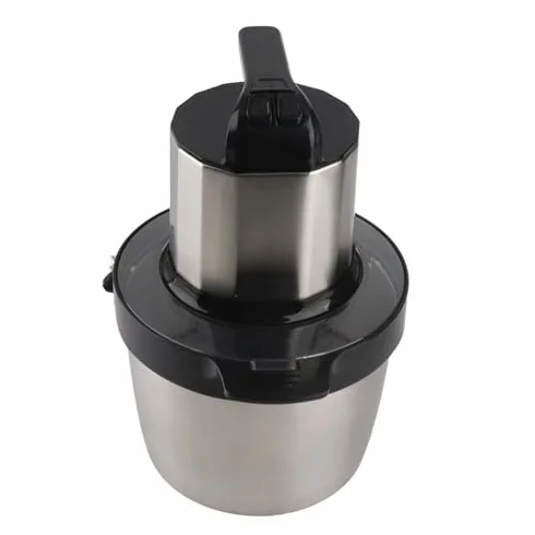 Elektryczny Blender do Mięsa 6L, 1500W, Blender C ze Stali Nierdzewnej, z 2 Biegami, Zapewniający Wydajne Siekanie Mięsa i Warzyw