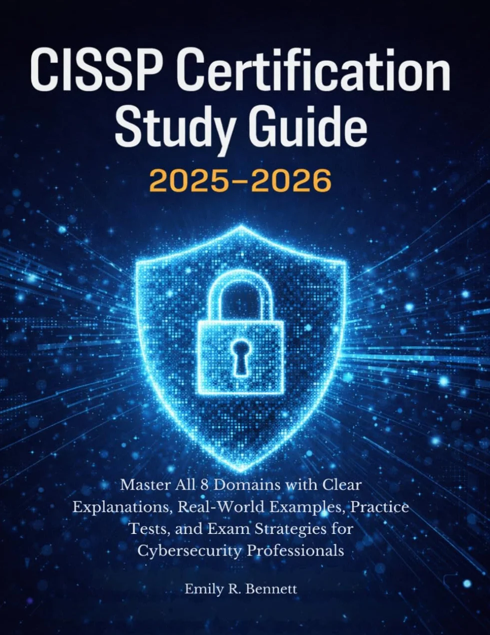 CISSP Certification Study Guide 2026–2027: Master All 8 Domains with Clear Explanations, Real-World Examples, Practice Tests, and Exam Strategies for Cybersecurity Professionals