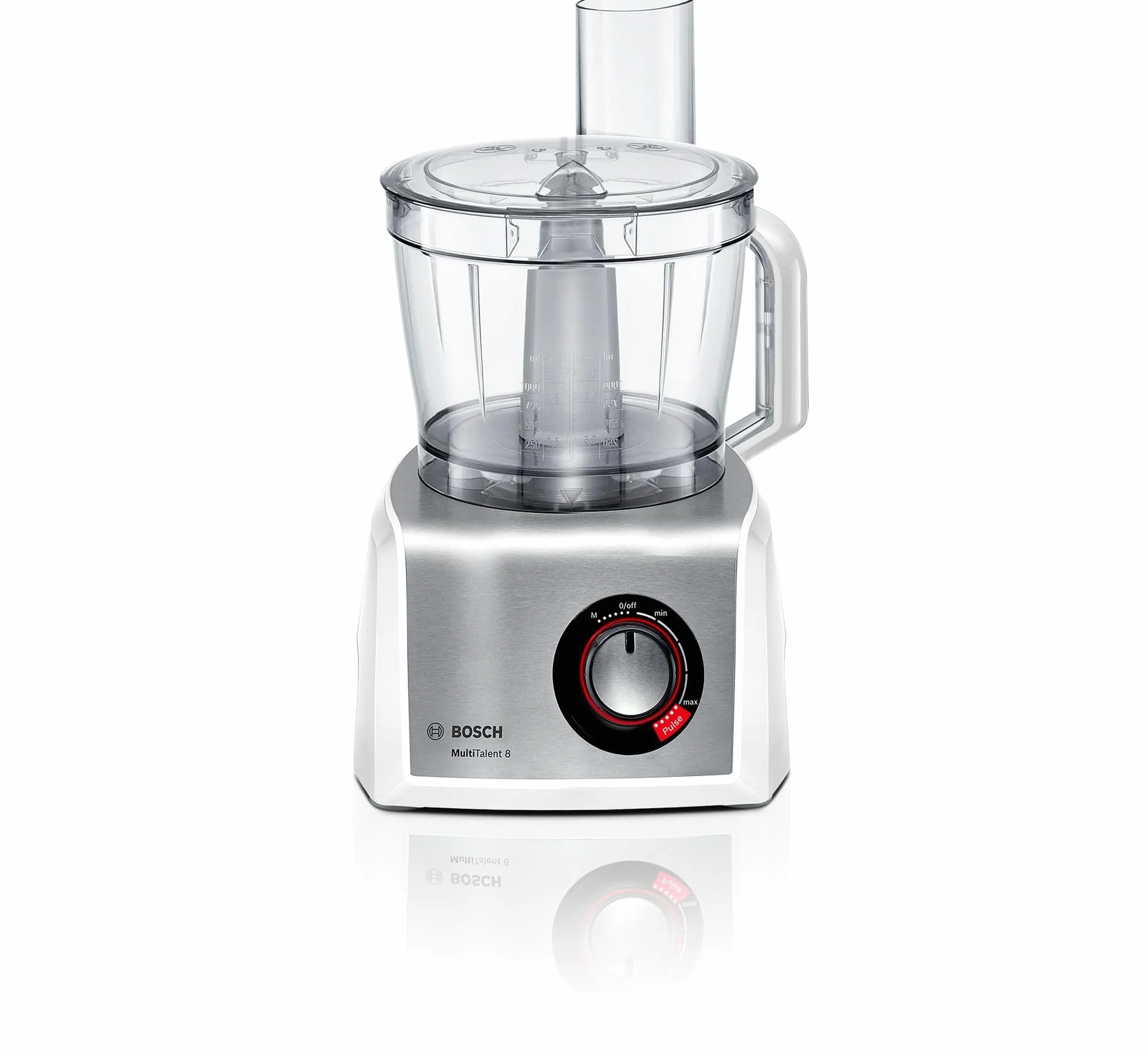 Bosch Robot kuchenny MultiTalent 8 MC812S814, 1250 W, 50 funkcji, zestaw tarcz i blender, misa 3,9 l