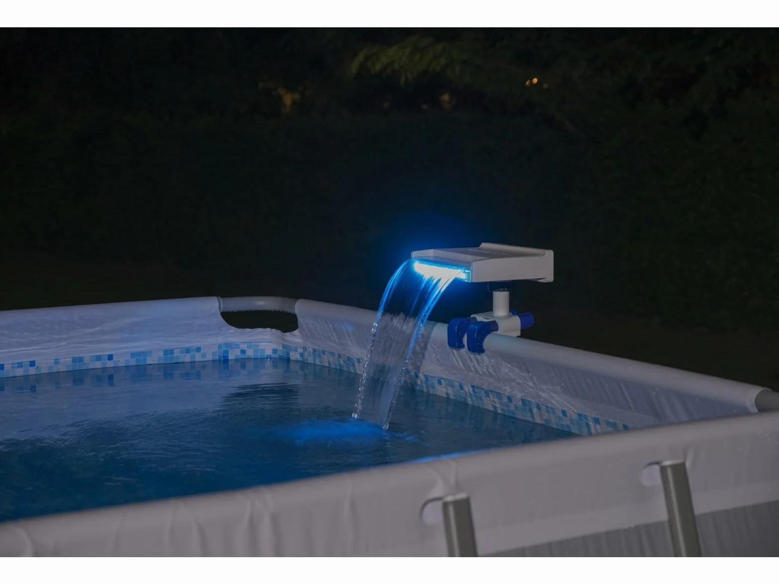 Bestway Wodospad LED, 34,5 x 24 x 32 cm, niebiesko-biały