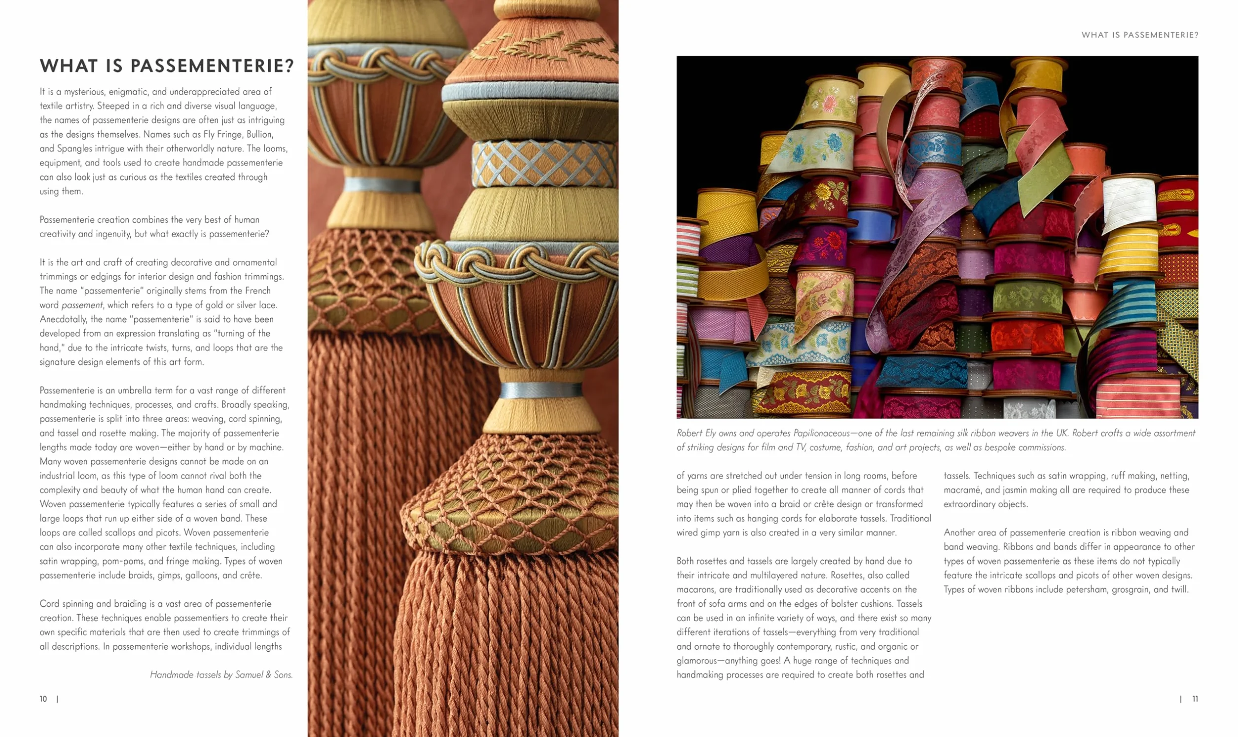 Passementerie: Handcrafting Contemporary Trimmings, Fringes, Tassels, and More