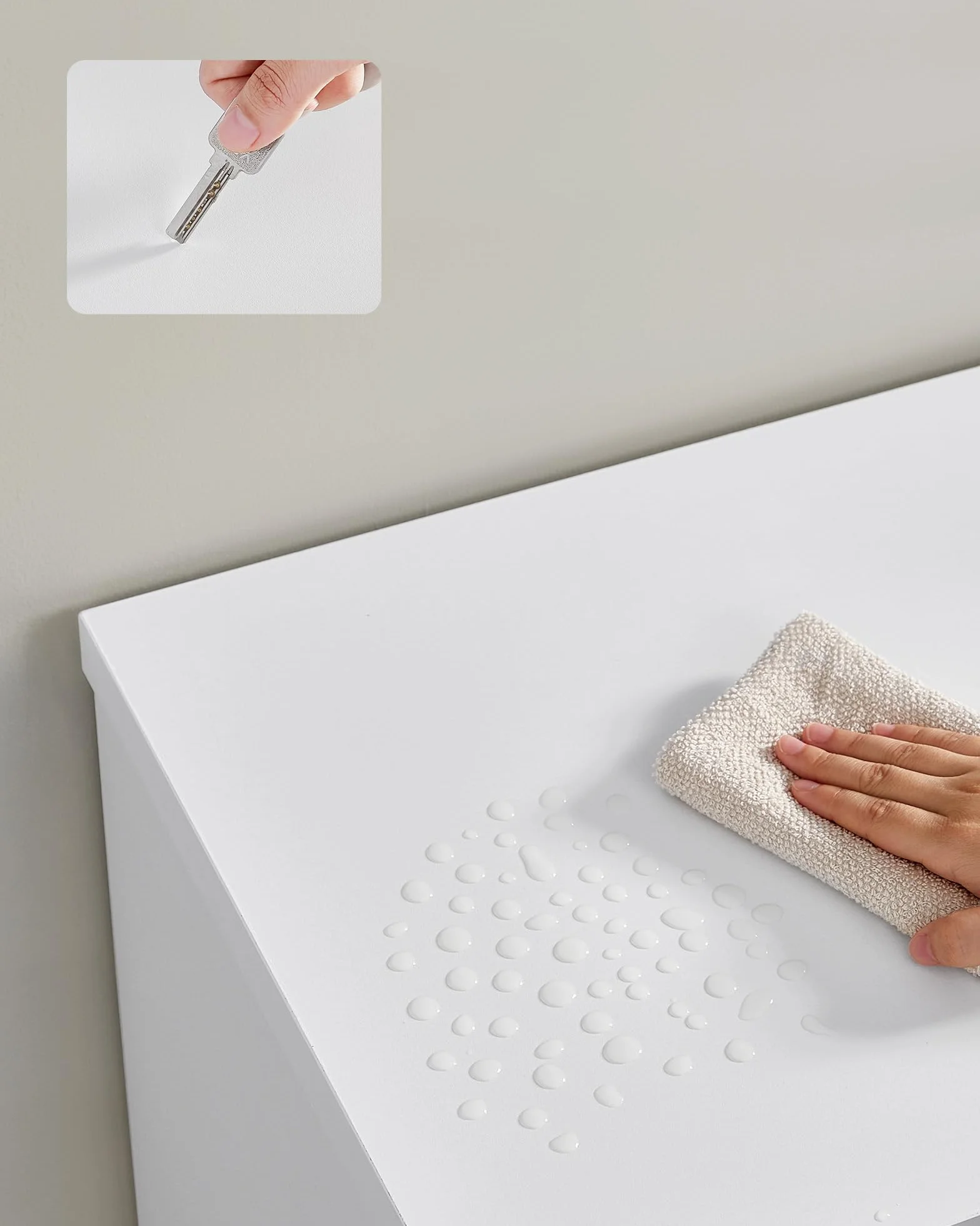 Kolekcja VASAGLE KAILYN - szafka pod telewizor z oświetleniem LED, stół pod TV, stojak na telewizor do 70 cali, z otwartymi półkami, 2 szafki z drzwiami, 160 cm, do salonu, biały LTV331T10