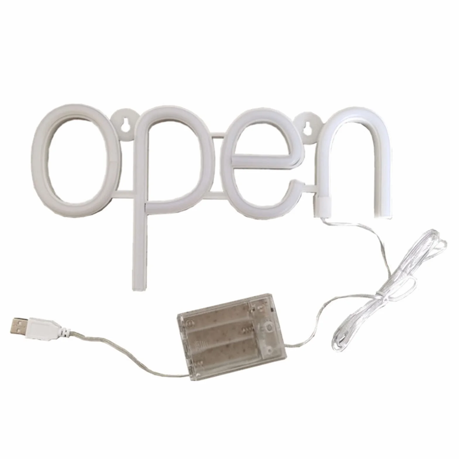 Yosoo Health Gear Otwarty znak LED do okna firmowego, mini otwierany neonowy znak wysokiej jasności, wodoodporny, dla małych firm, sklepów, barów, hoteli