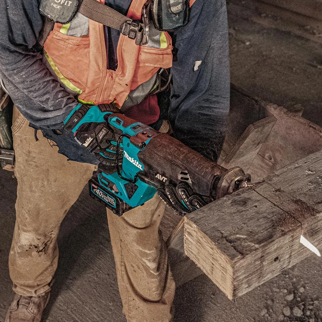 Makita JR002GZ 40V Max Li-ion XGT bezszczotkowa piła szablasta - baterie i ładowarki nie są dołączone, przezroczysta
