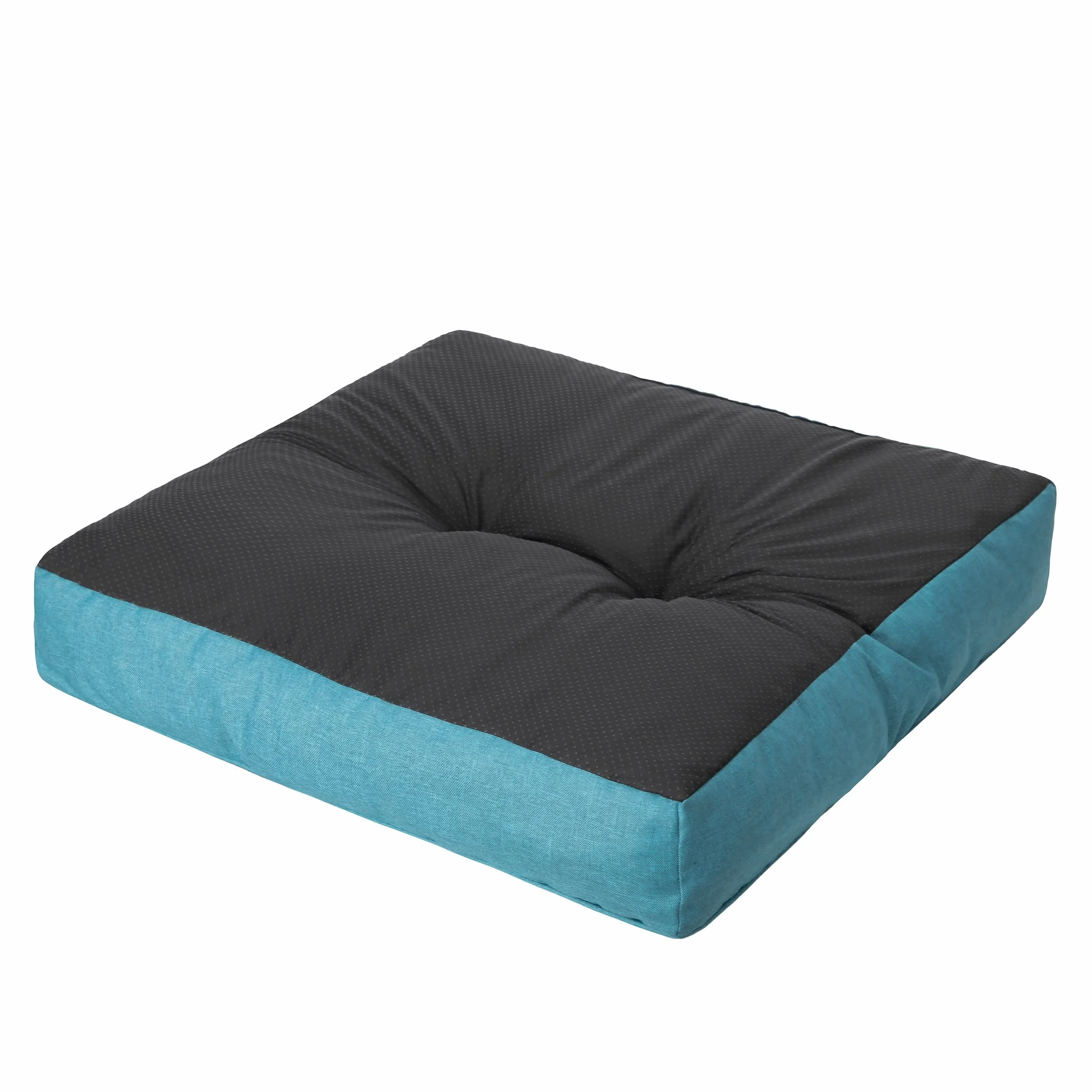 PillowPrim PillowPrim, Poduszki na palety, poduszka na krzesło, fotel rattanowy, do użytku na zewnątrz, poduszka do siedzenia, poduszka na krzesło, meble rattanowe, niebieska, 50 x 50 cm