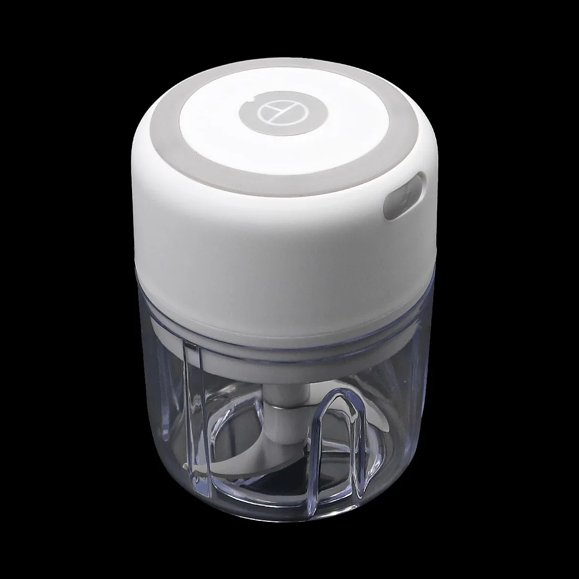 Elektryczny rozdrabniacz do żywności 250 ml mini bezprzewodowy przenośny młynek do mięsa ładowanie USB rozdrabniacz czosnku robot kuchenny do warzyw, orzechów, owoców, mięsa itp