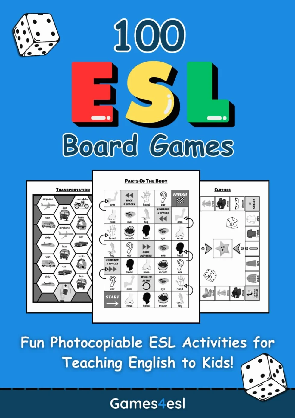 100 ESL Board Games: ESL Activities For Kids