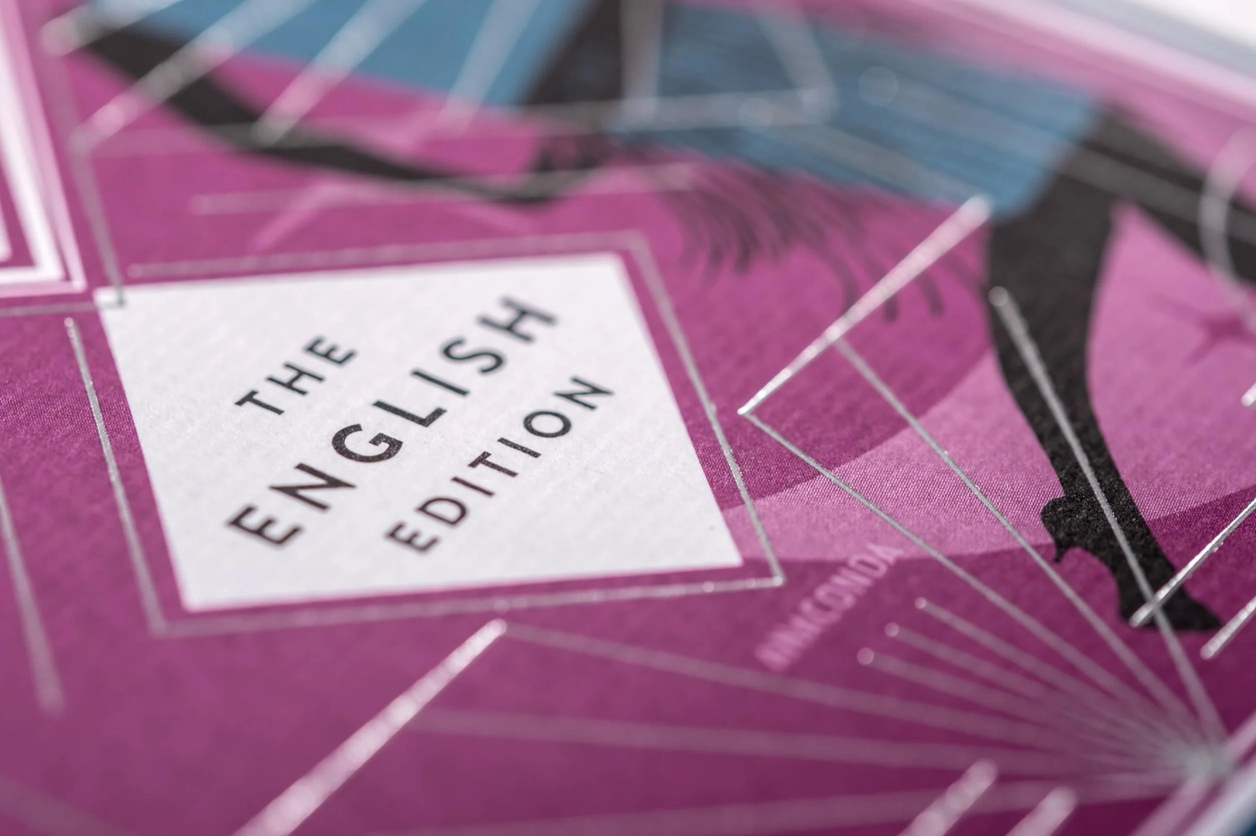 Fitzgerald - The Great Gatsby. English Edition.: A special edition hardcover embossed with silver foil: 1