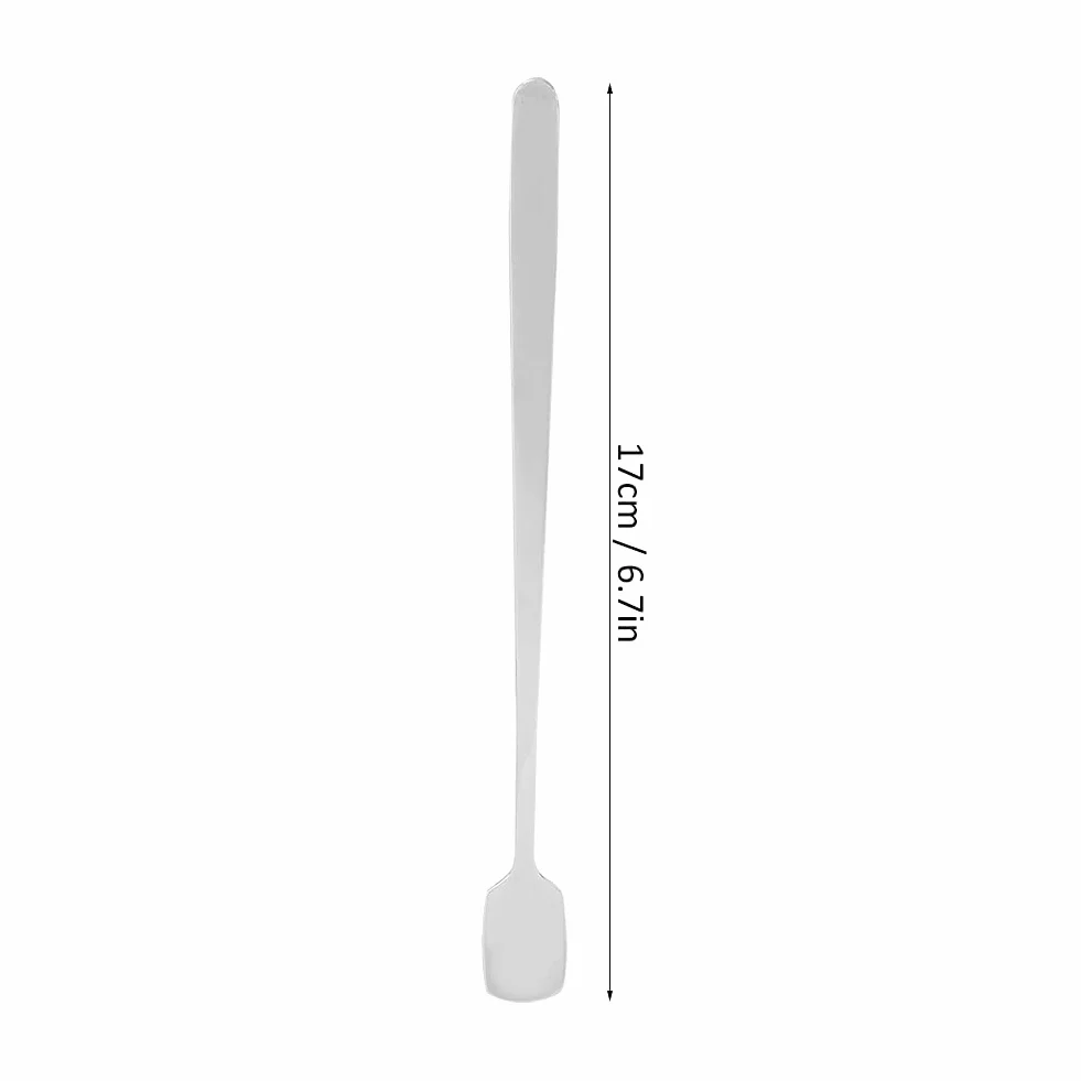 Długa łyżka do mieszania ze stali nierdzewnej 17 cm