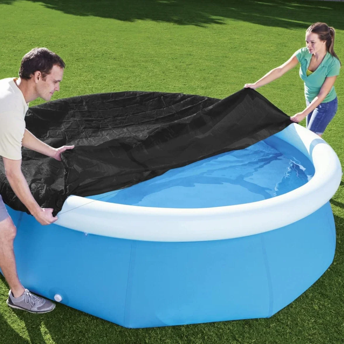 Pokrywa basenu Bestway Czarny Ø 244 cm (1 Sztuk)