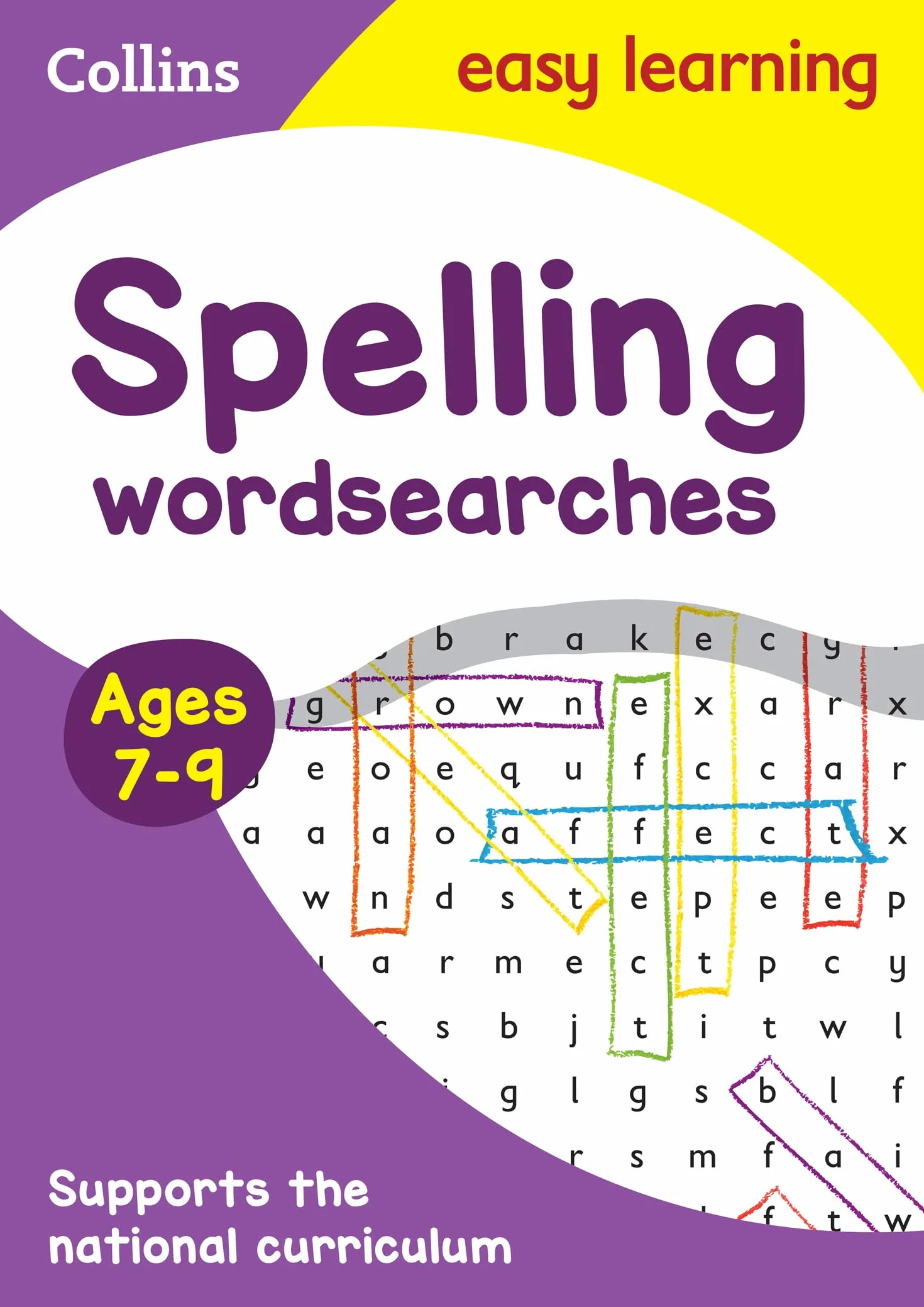 Spelling Word Searches Ages 7-9: Ideal for home learning