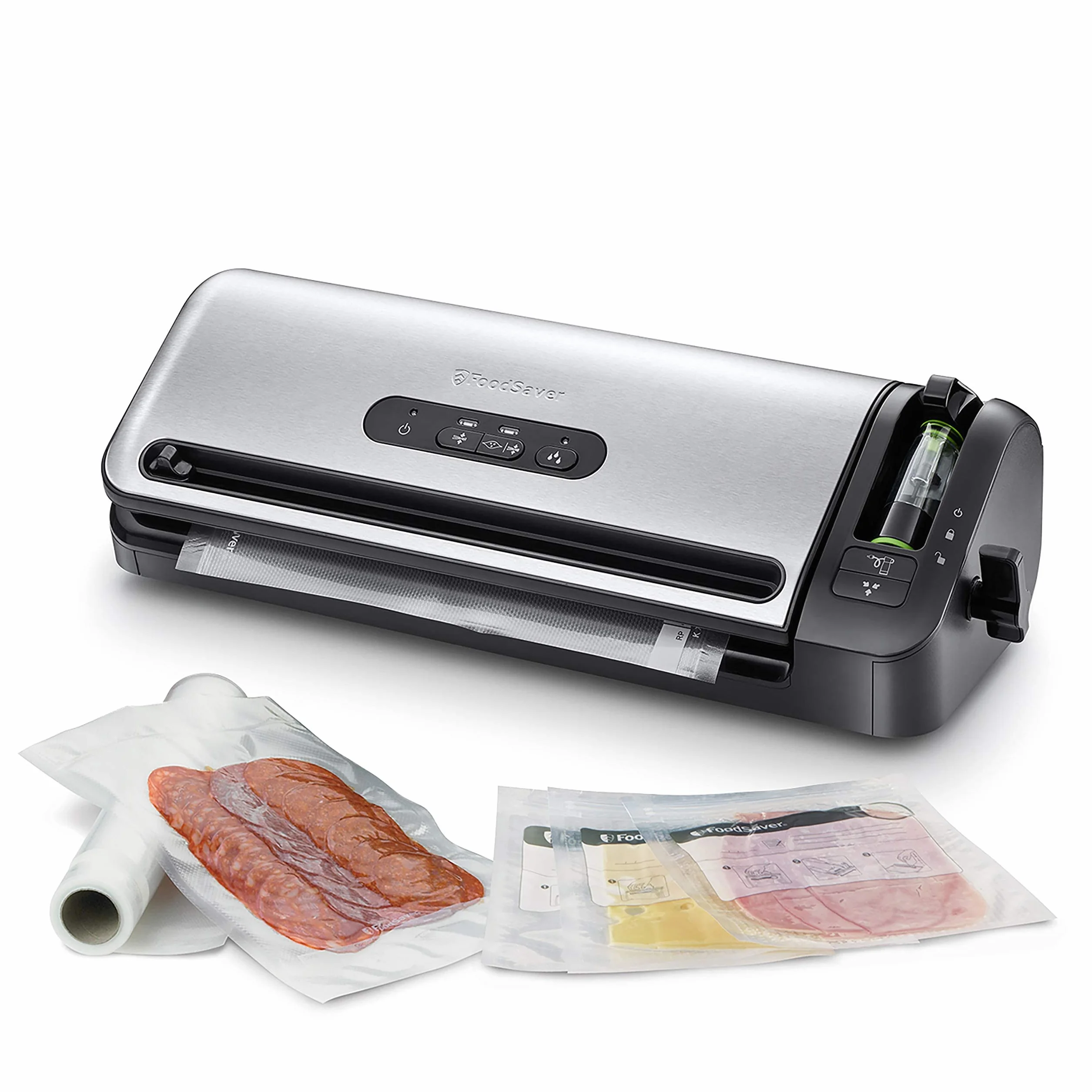 FoodSaver zgrzewarka próżniowa FFS017X tryb wilgotne suche pakowarka