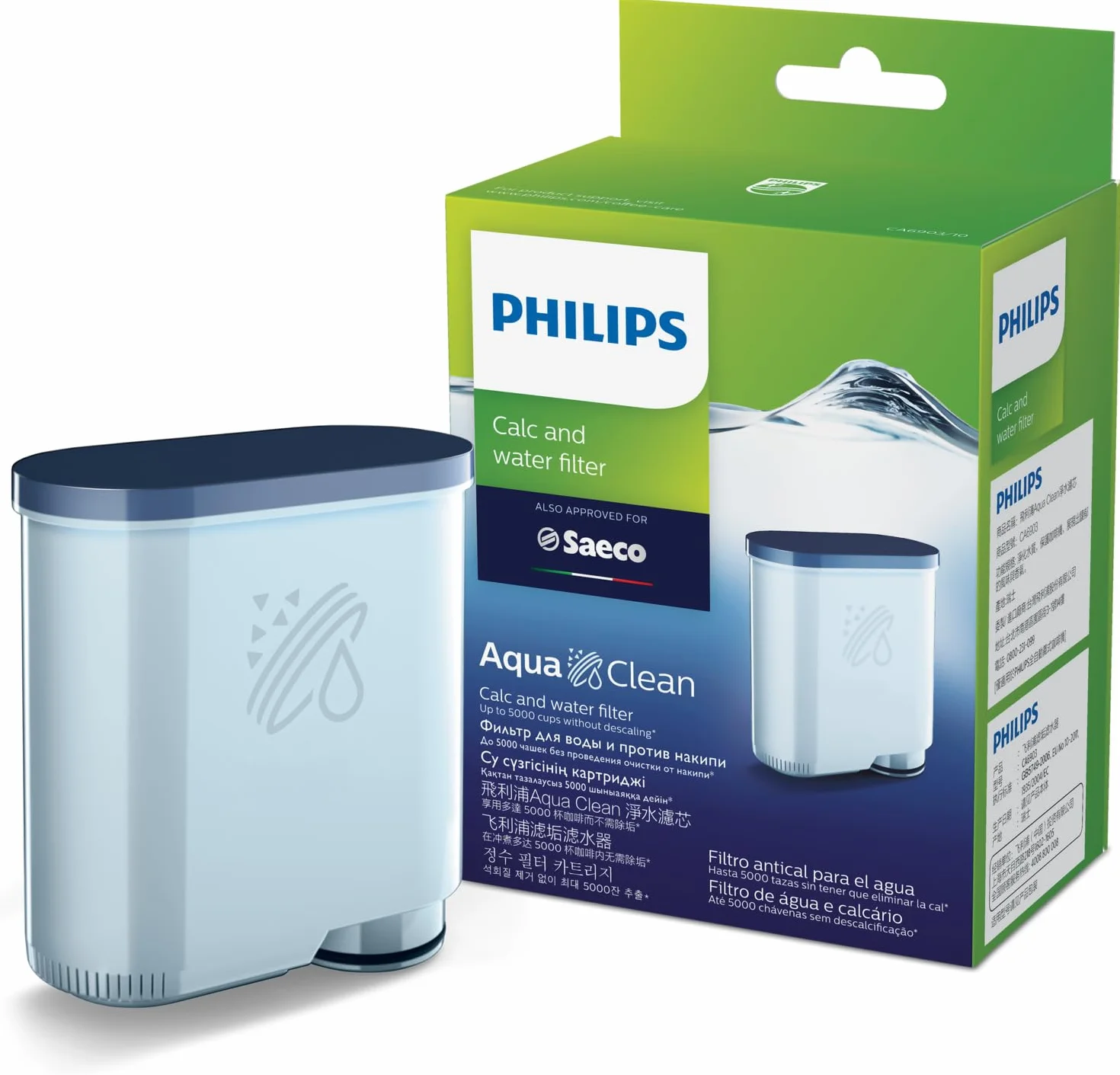 Philips AquaClean CA6903/10 Filtr Wody Antywapienny do Ekspresów do Kawy