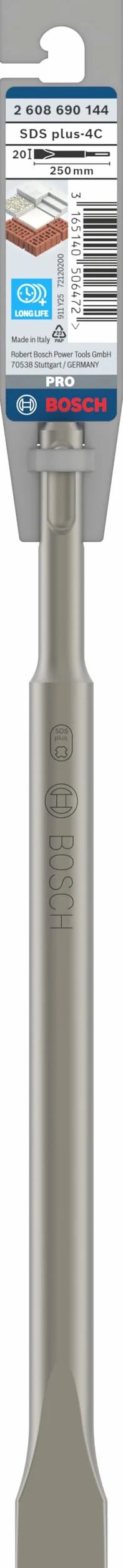 Bosch Dłuto płaskie SDS plus 250 x 20 mm