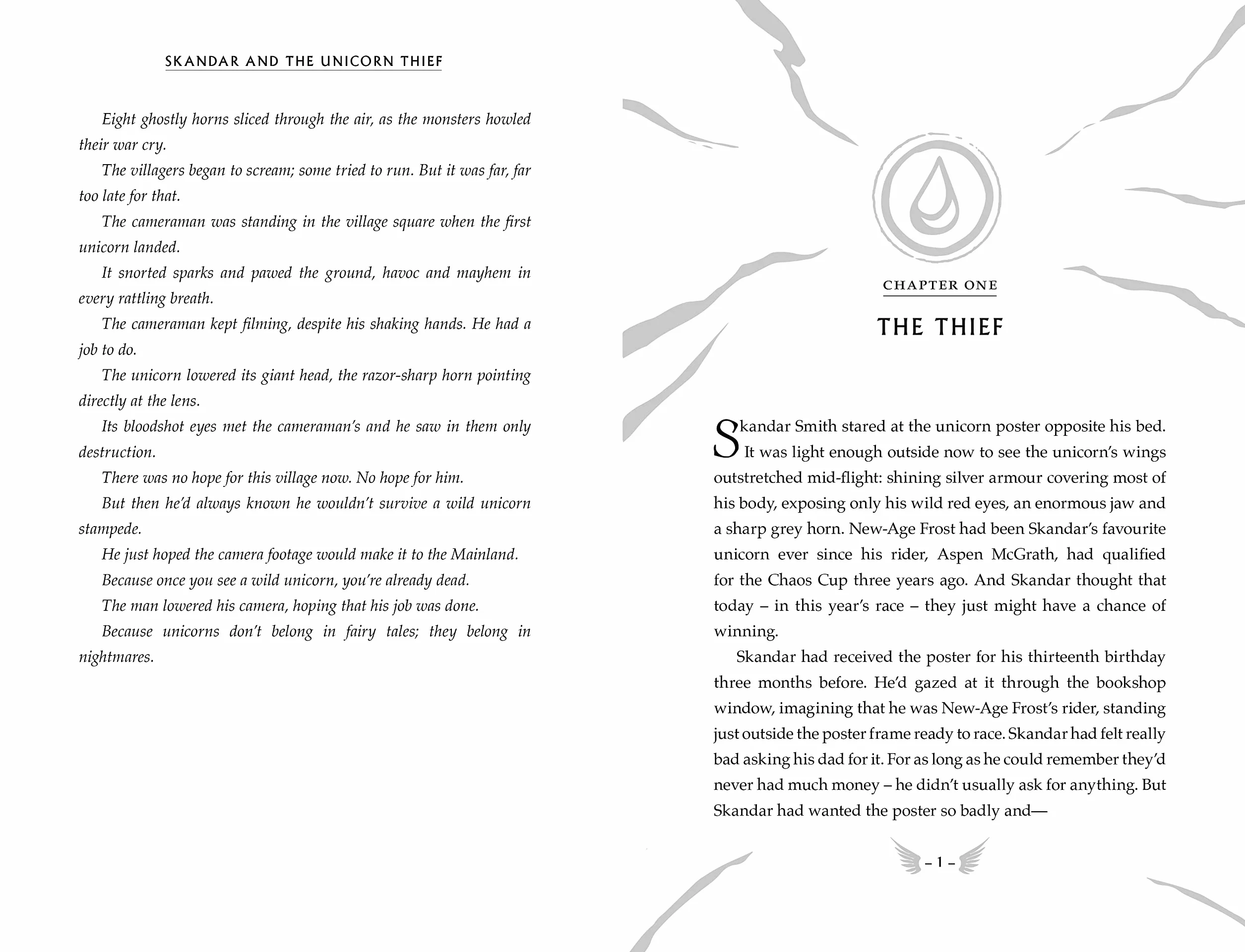 Skandar and the Unicorn Thief 01: The major new hit fantasy series: Volume 1