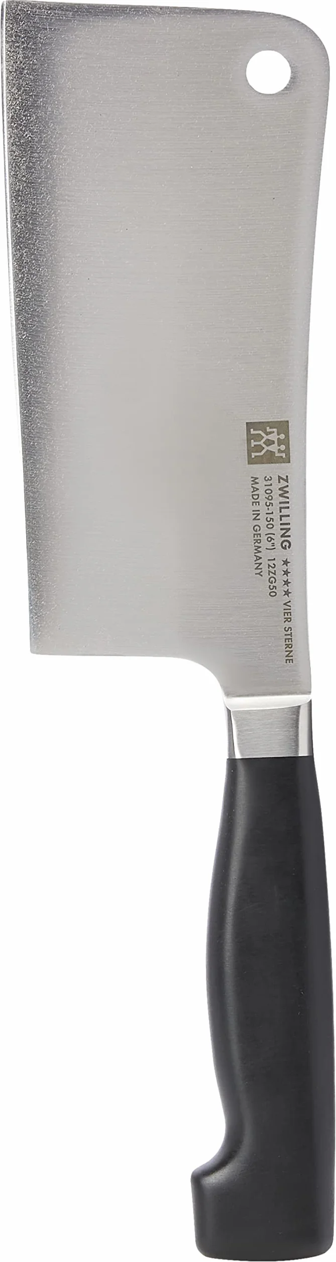 Zwilling 150 mm 4-gwiazdkowy tasak ze stali nierdzewnej czarny