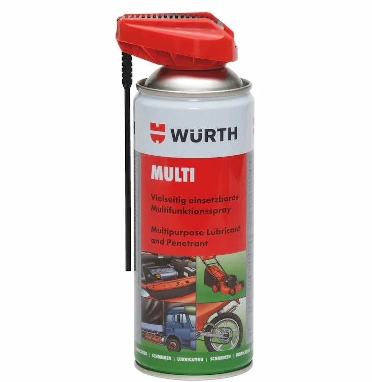 Olej konserwacyjny Multi – 400 ml – 2-drożna głowica natryskowa – uniwersalny spray wielofunkcyjny.