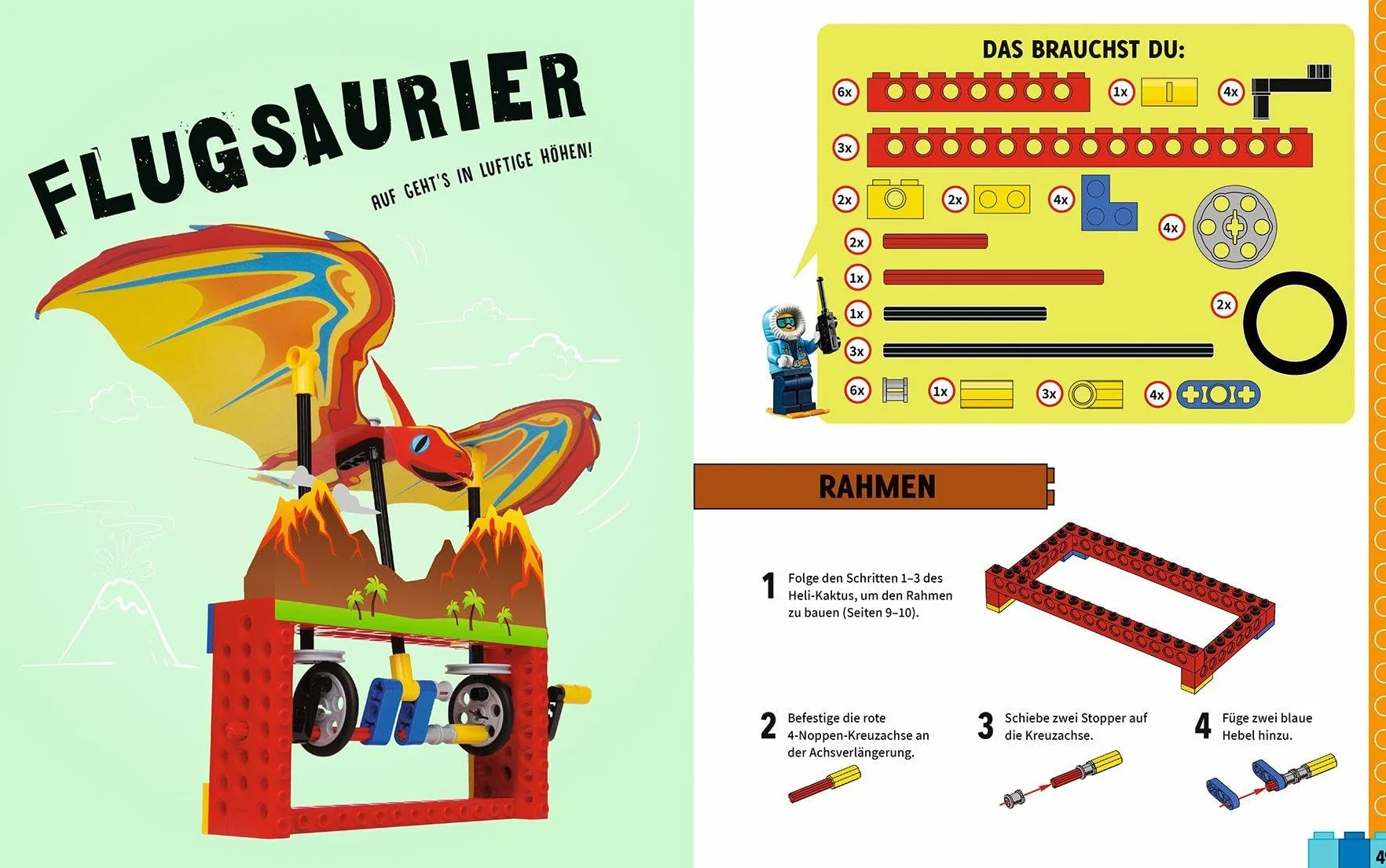 LEGO® Verrückte Maschinen: Mit 8 Modellen!: Geschenkbox mit Buch (64 Seiten), 62 LEGO® Elemente und 12 Papierbögen mit vorgestanzten Teilen