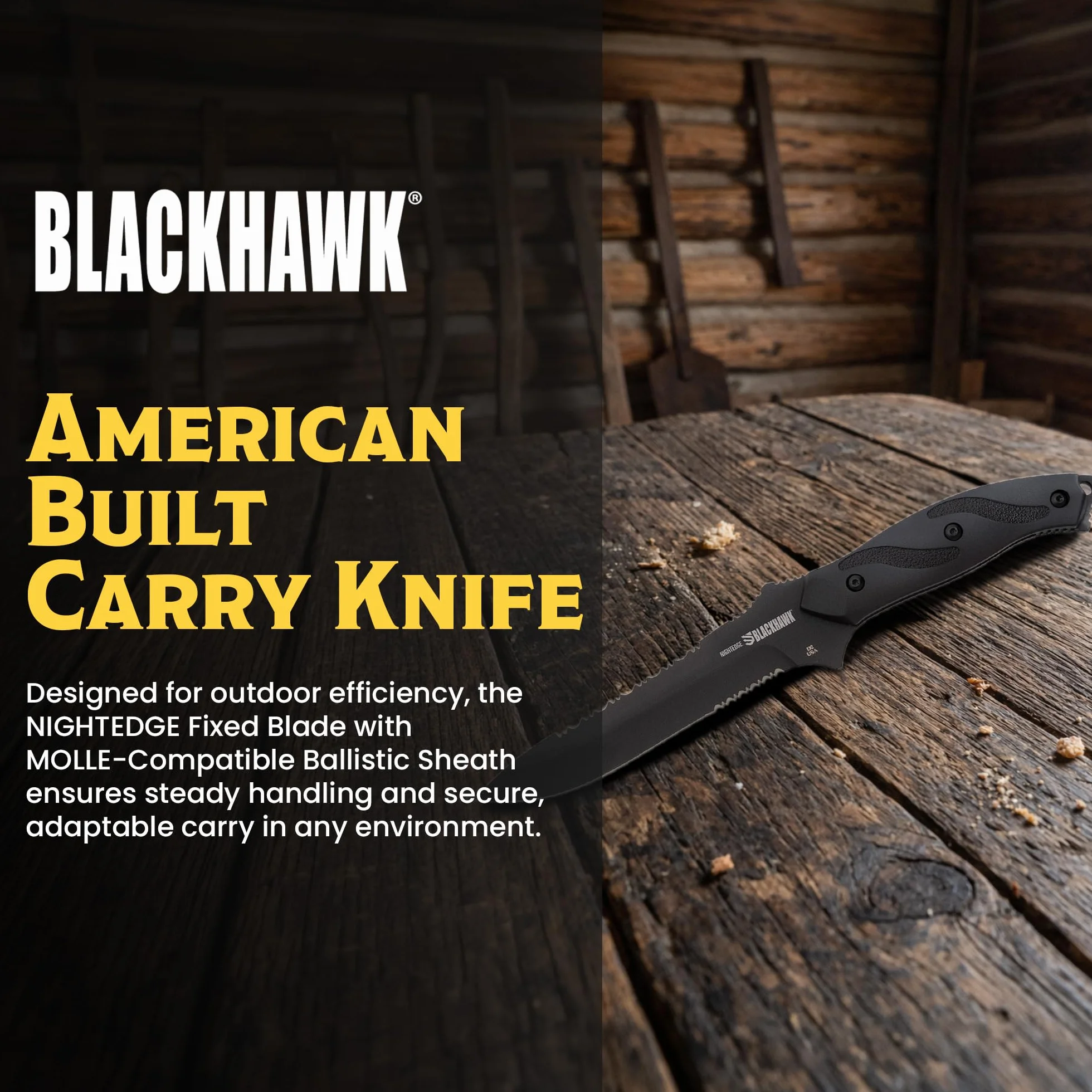 Blackhawk Nightedge Fixed Blade