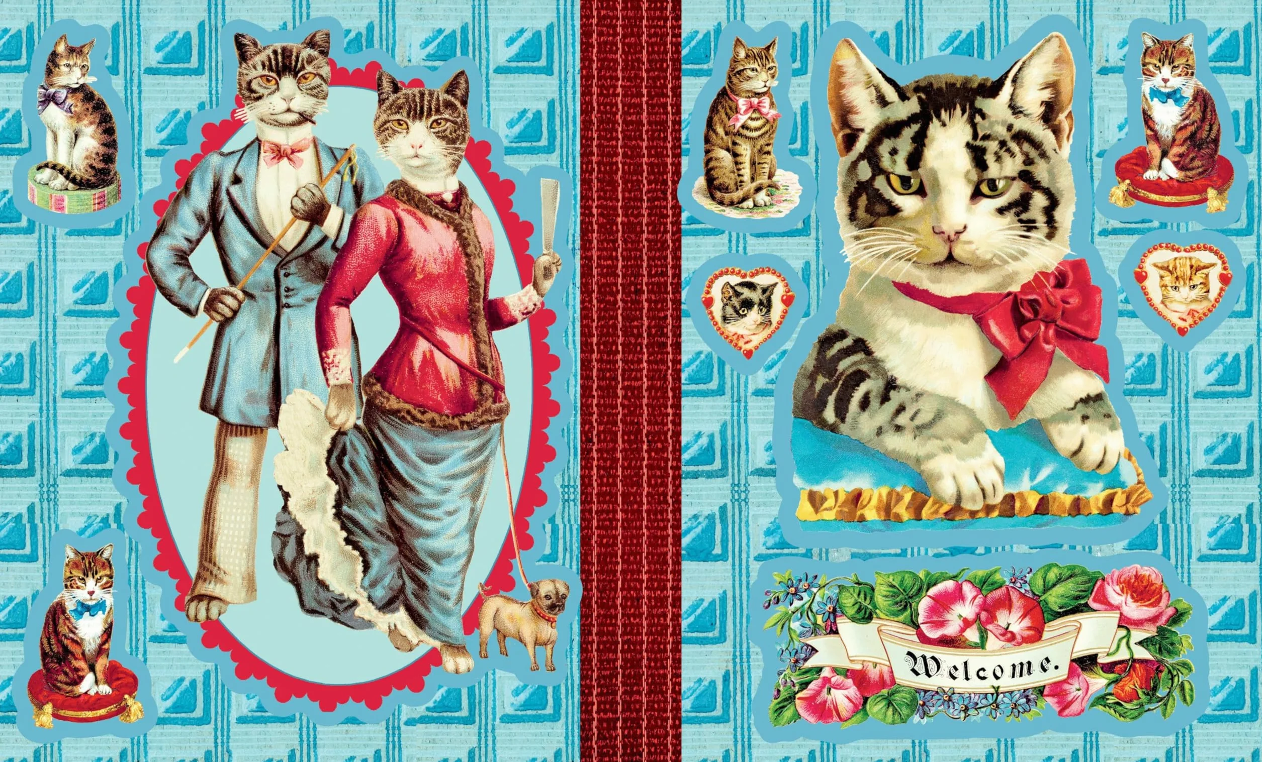 Cynthia Hart's Victoriana Cats: The Sticker Book: 300 Enchanting Stickers