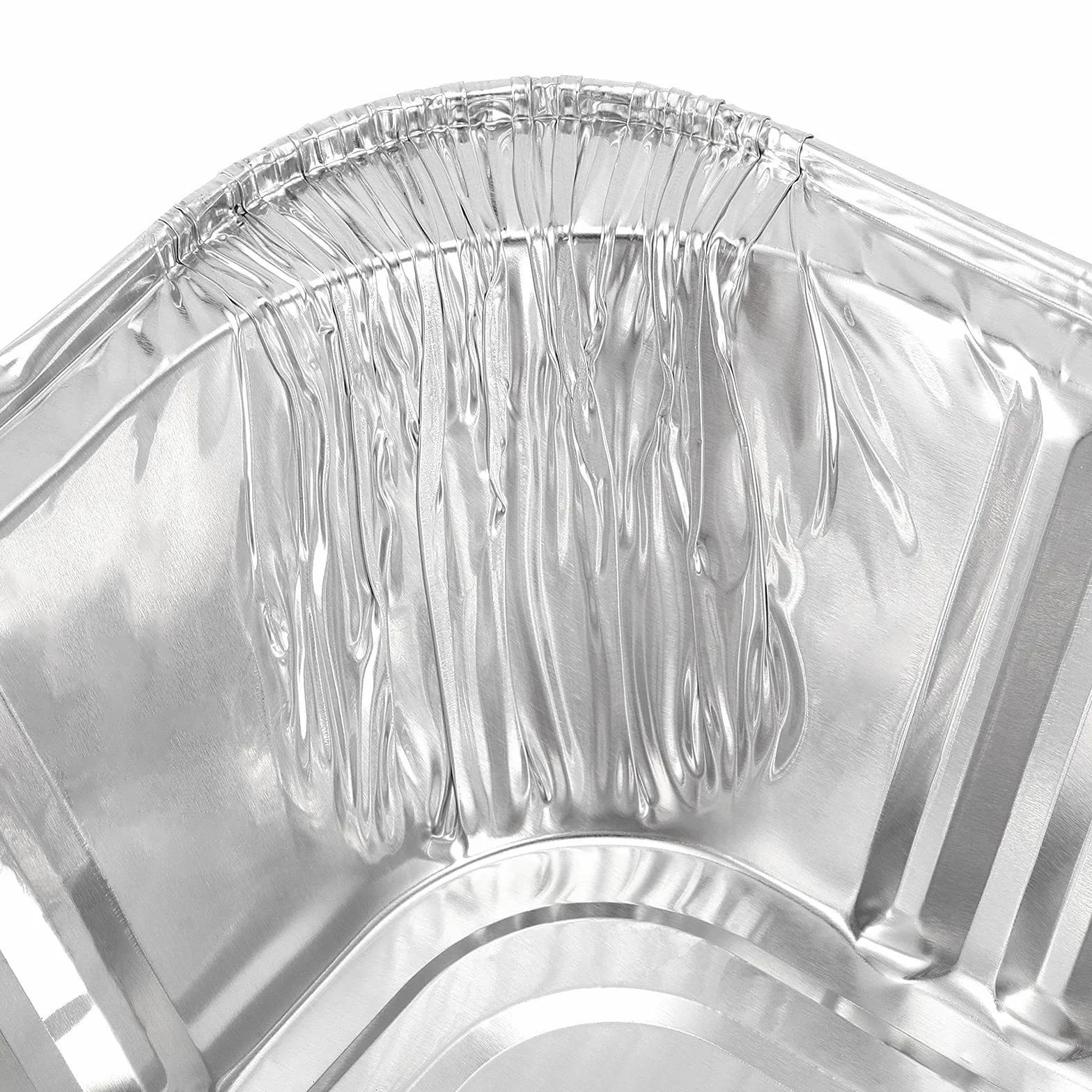 25 sztuk aluminiowych misek o pojemności 3500 ml z pokrywką, 32 x 26 x 6 cm, aluminiowe miski do grilla, z folii aluminiowej, tacki ociekowe, aluminiowe pojemniki do pieczenia, pikniku