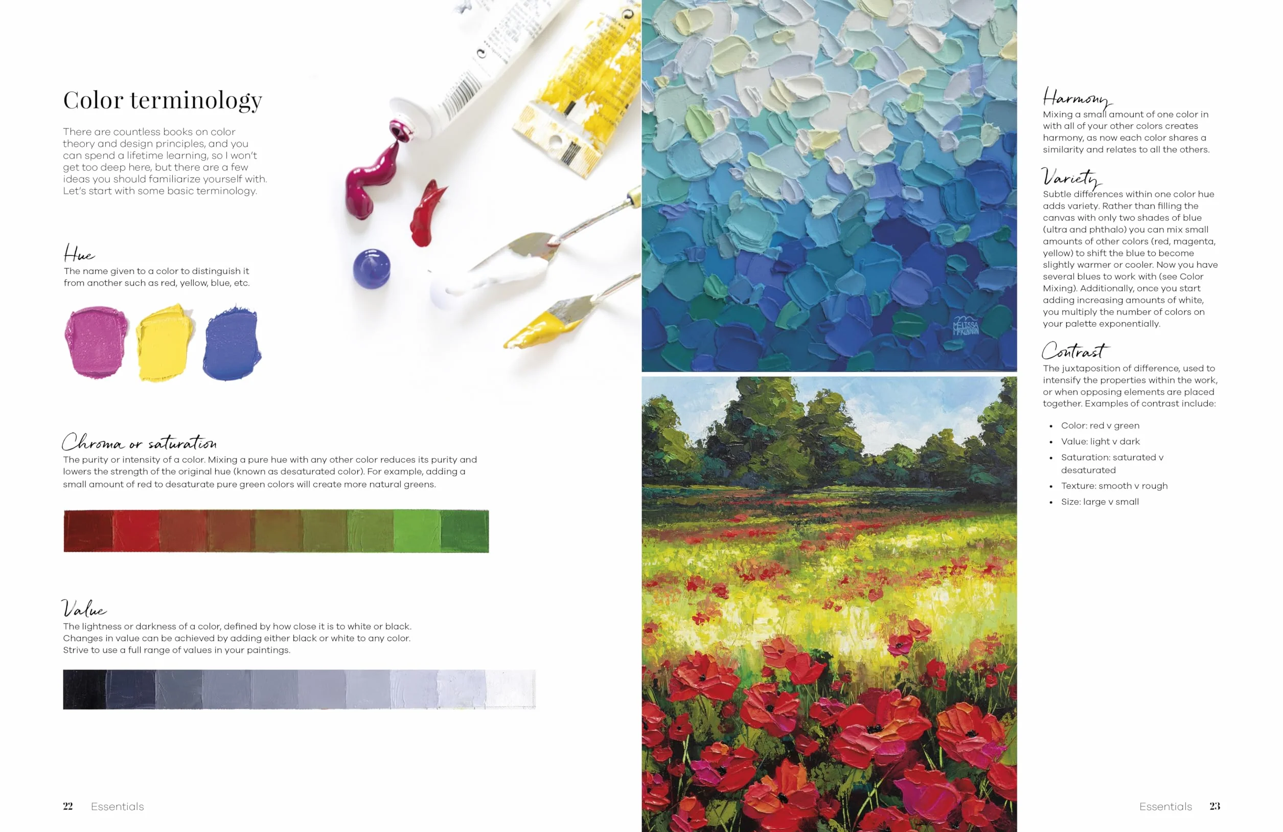 Textured Art: Palette Knife and Impasto Painting Techniques in Acrylic