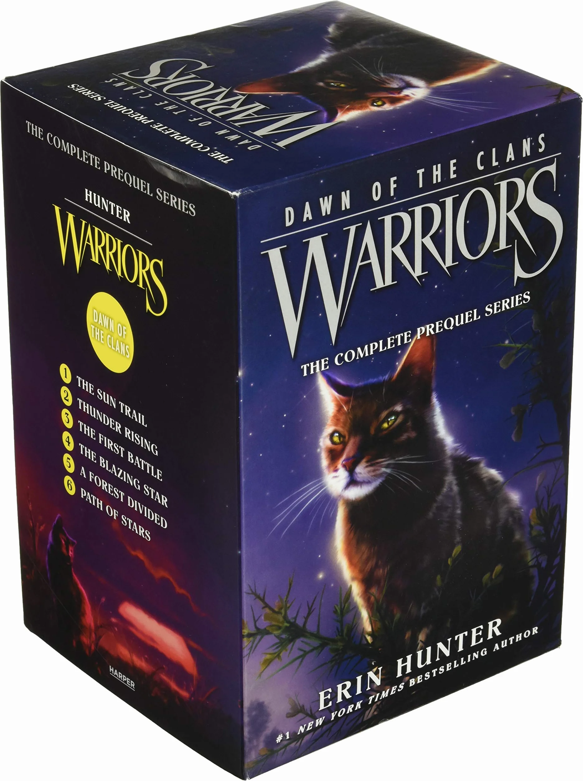 Warriors: Dawn of the Clans Set: The Sun Trail / Thunder Rising / the First Battle / the Blazing Star / a Forest Divided / Path of Stars