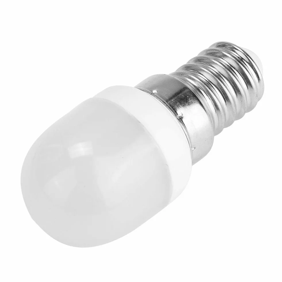 Żarówka LED E14 T22 2W 220V ABS Mini Lodówka Kuchenka Mikrofalowa Maszyna do Szycia Biała