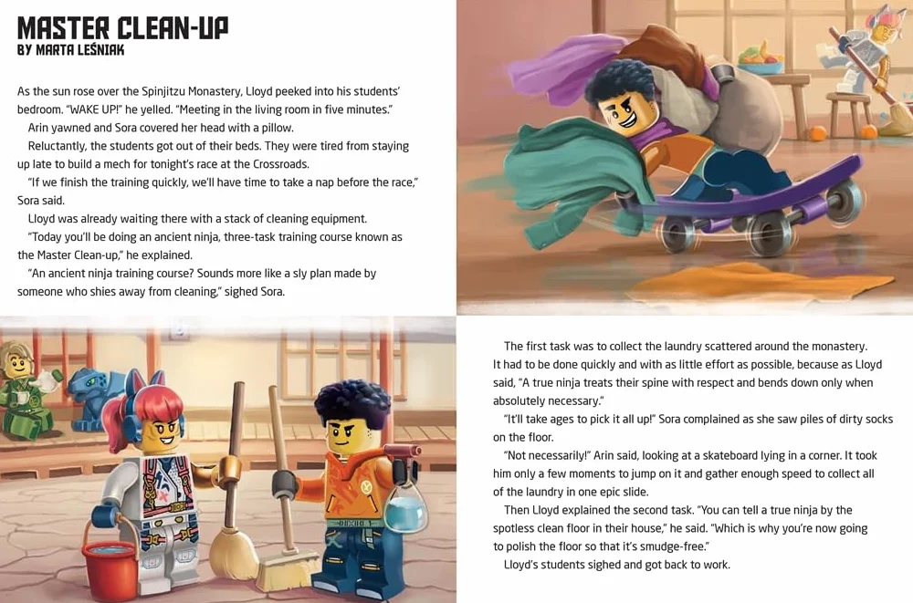 LEGO® Books: Official Annual 2024 (with gamer LEGO® minifigure)