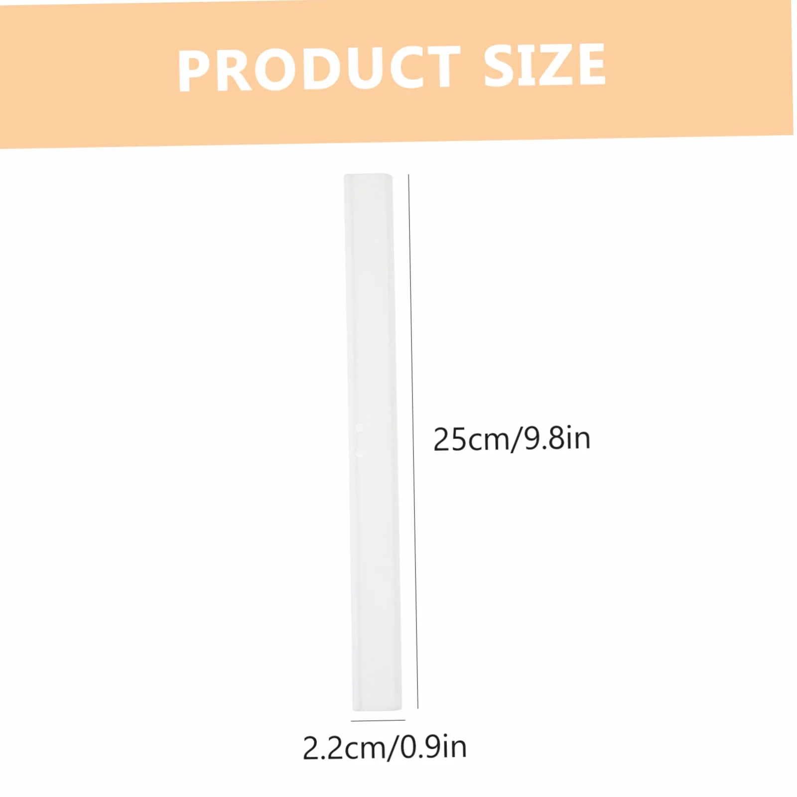 Paski Gumowe Do Ściągaczki Do Okien 2 Szt 25 Cm Biały Silikon Do Mycia Okien