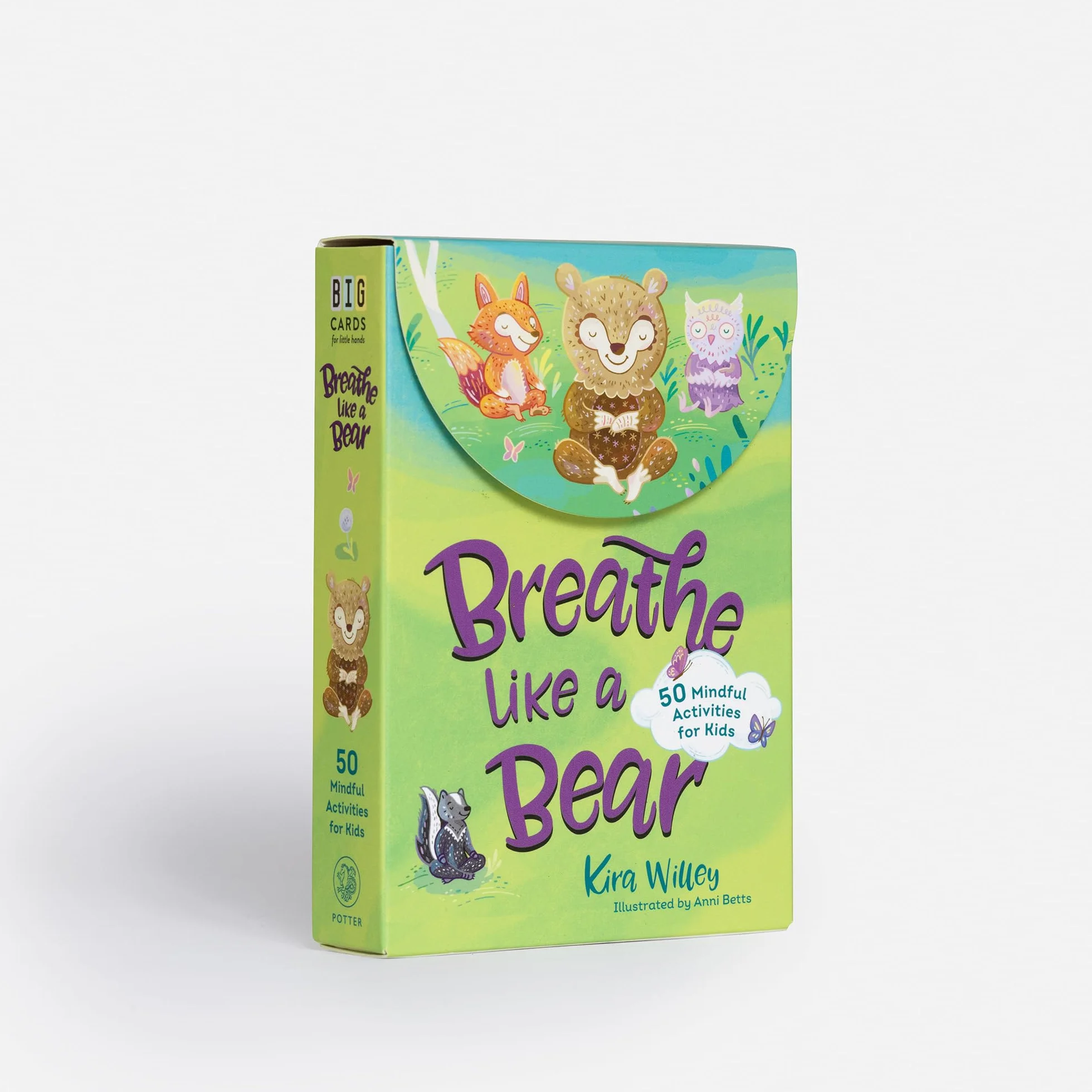 Breathe Like a Bear Mindfulness Cards: 50 Mindful Activities for Kids