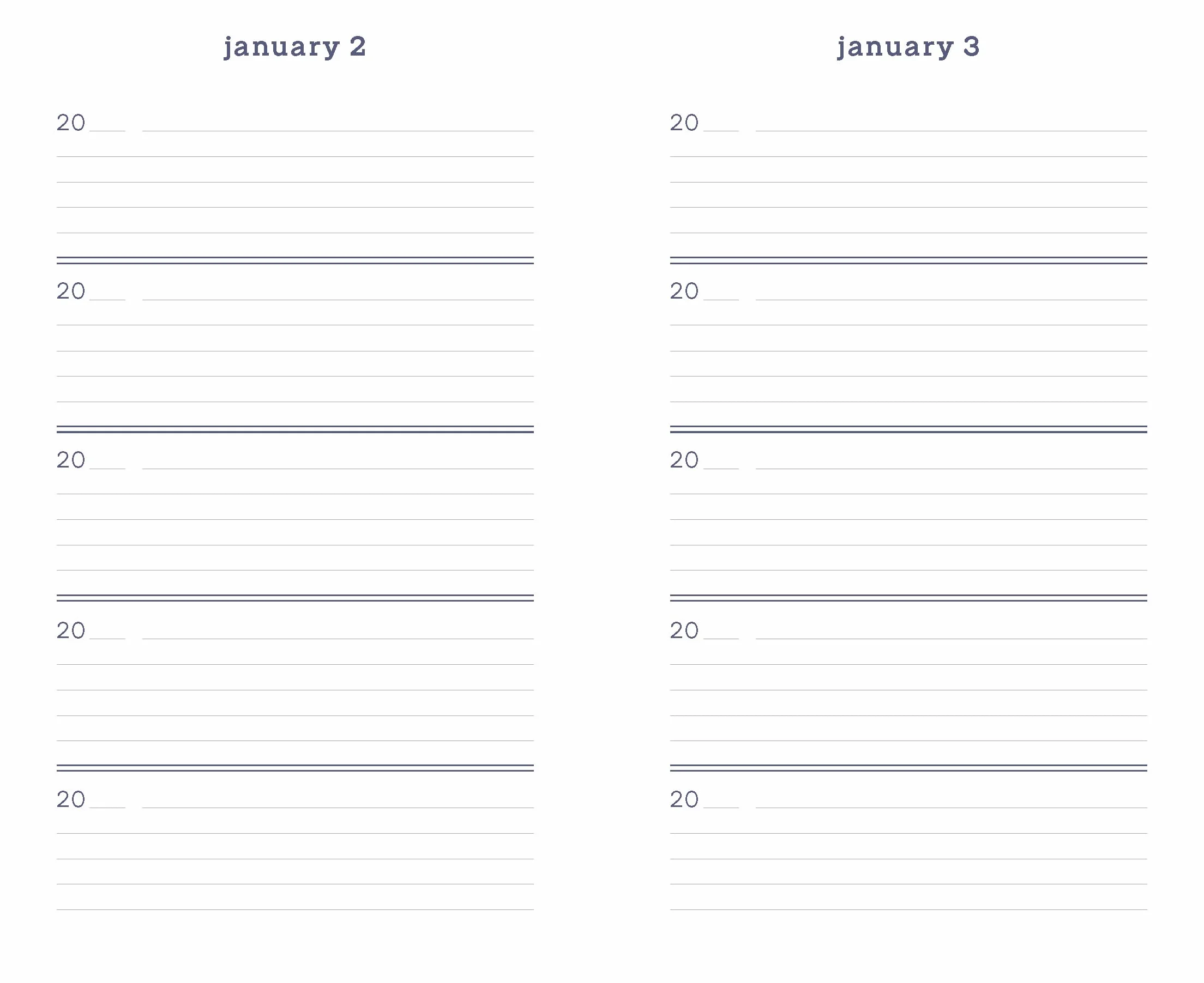 Marimekko One Line a Day (Red Unikko): A Five-Year Memory Book