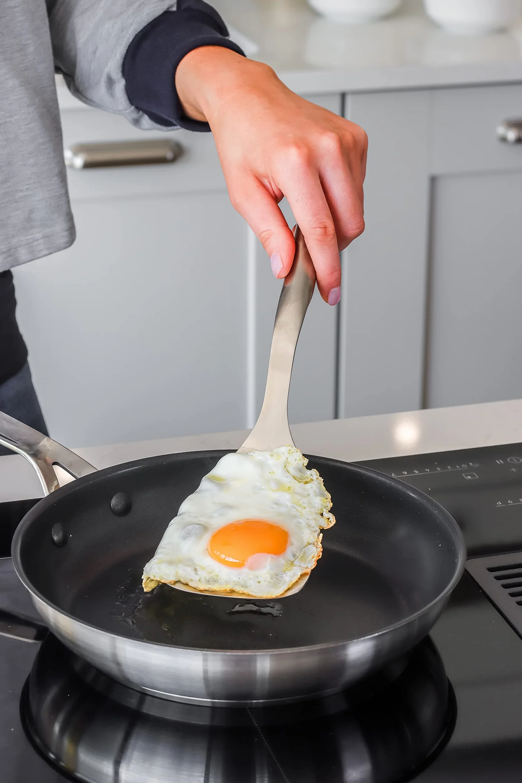 KitchenAid Premium Stainless Steel Fish Slice, Slotted Food Turner